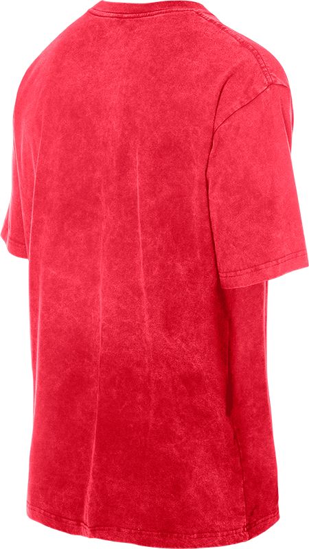 New Era Men's Texas Rangers Red Throwback Oversized T-Shirt