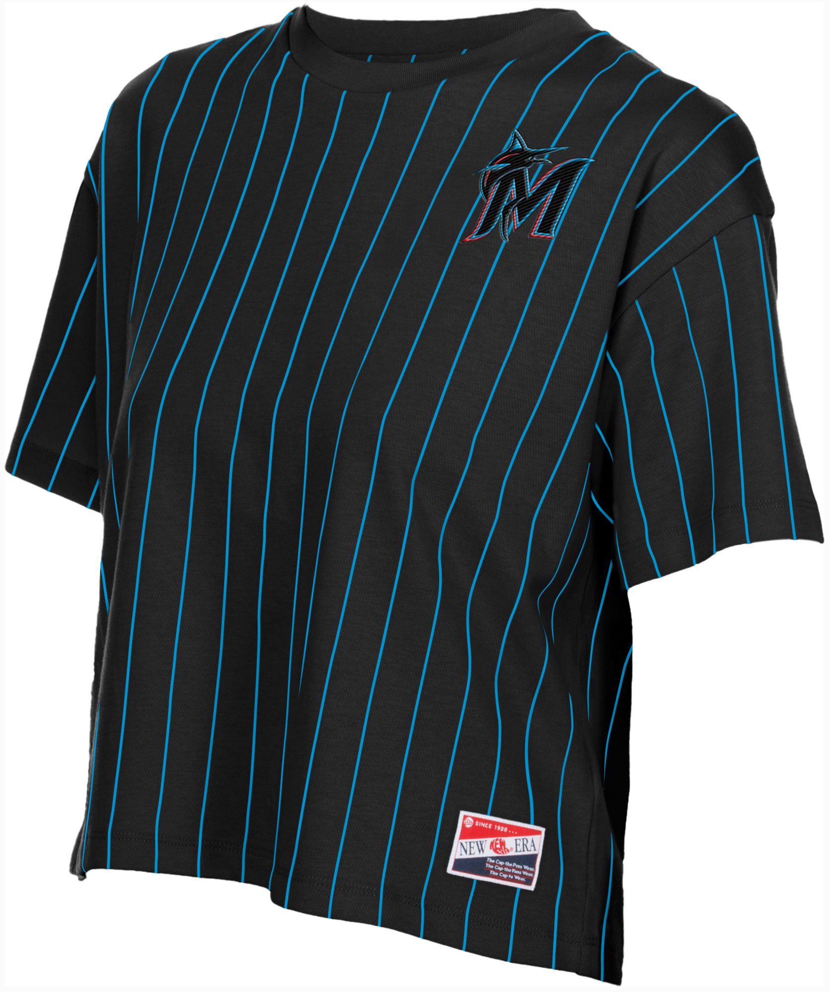 New Era Women's Miami Marlins Black Throwback T-Shirt product image