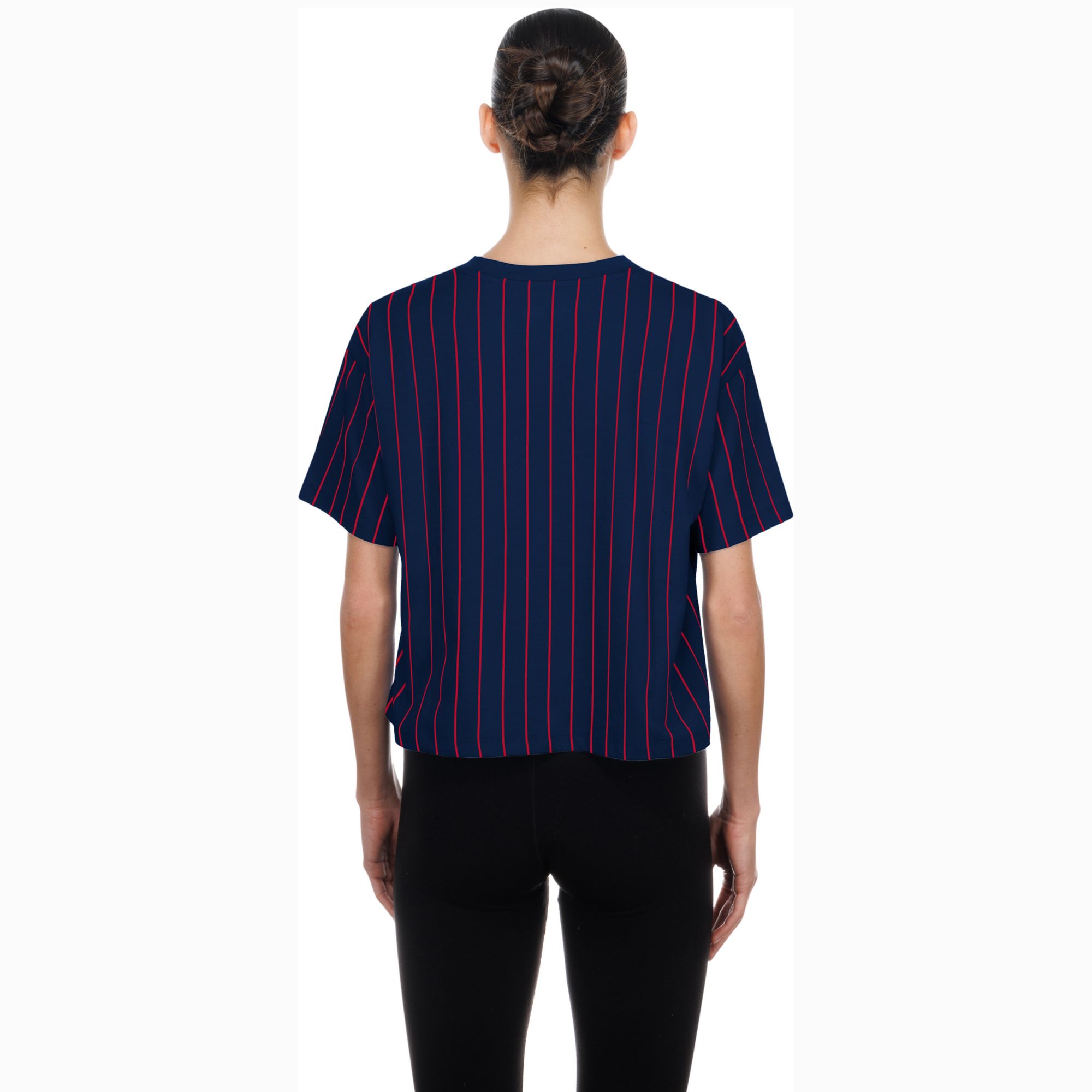 New Era Women's Minnesota Twins Navy Throwback T-Shirt product image