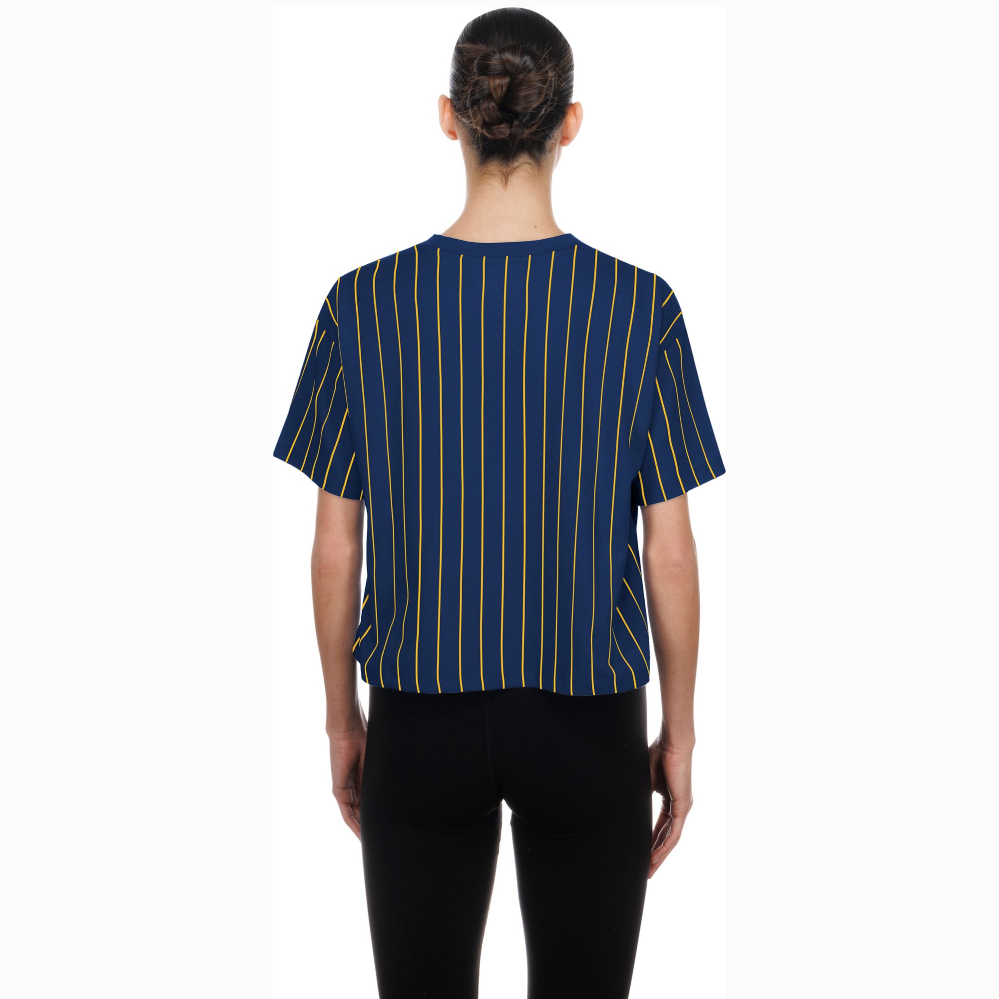 New Era Women's Milwaukee Brewers Navy Throwback T-Shirt product image