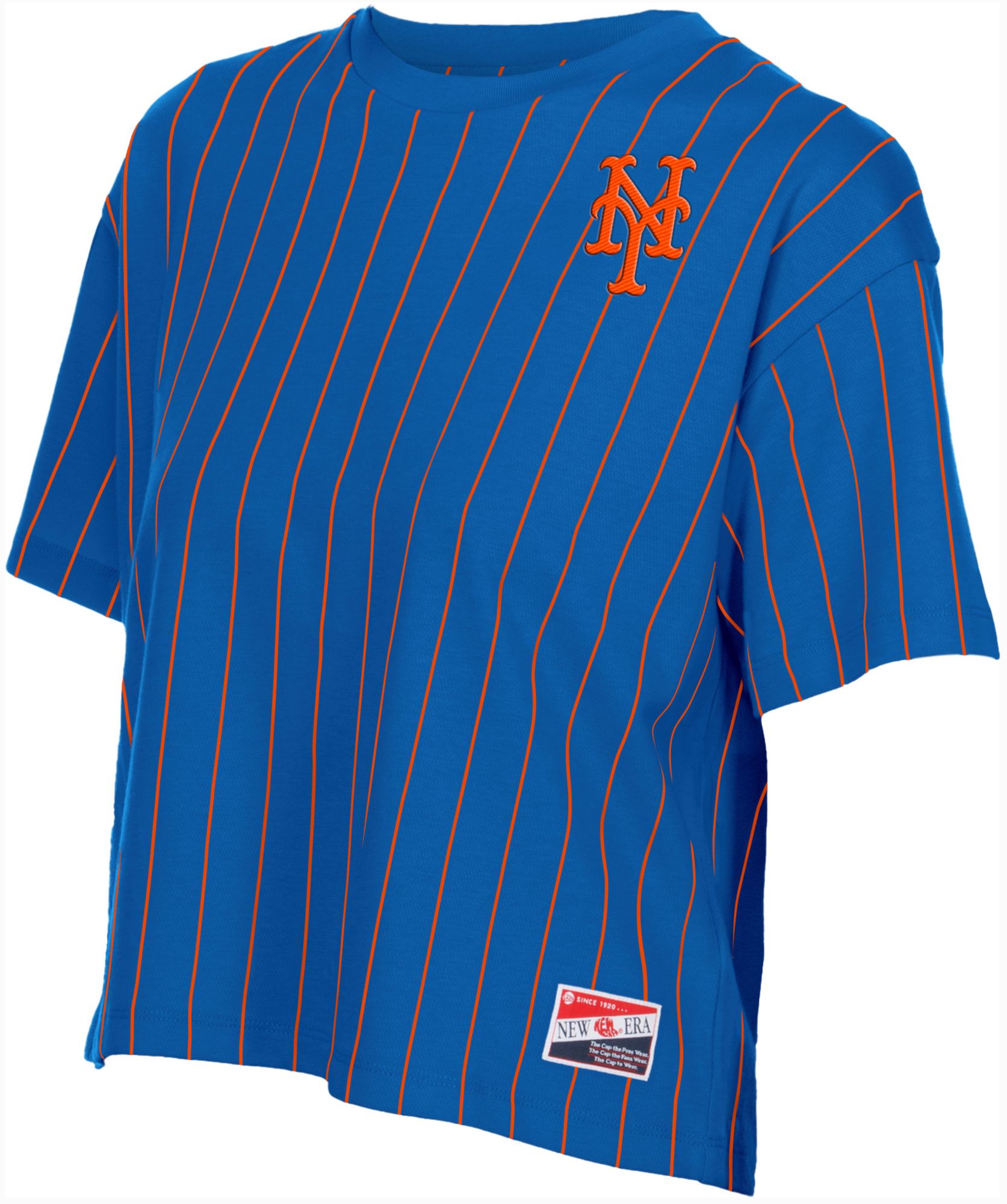 New Era Women's New York Mets Blue Throwback T-Shirt product image