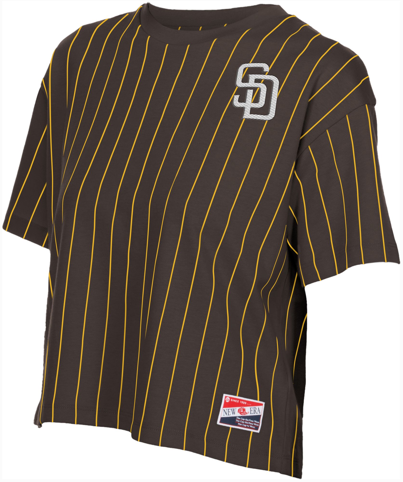 New Era Women's San Diego Padres Brown Throwback T-Shirt product image