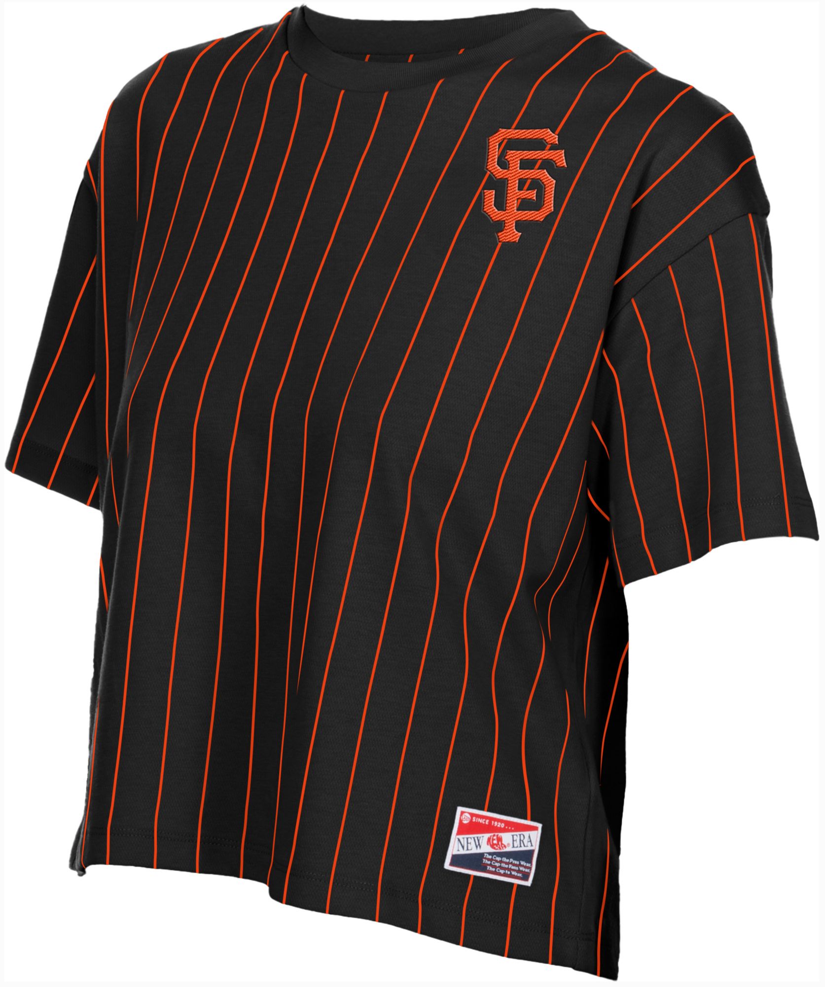 New Era Women's San Francisco Giants Black Throwback T-Shirt product image