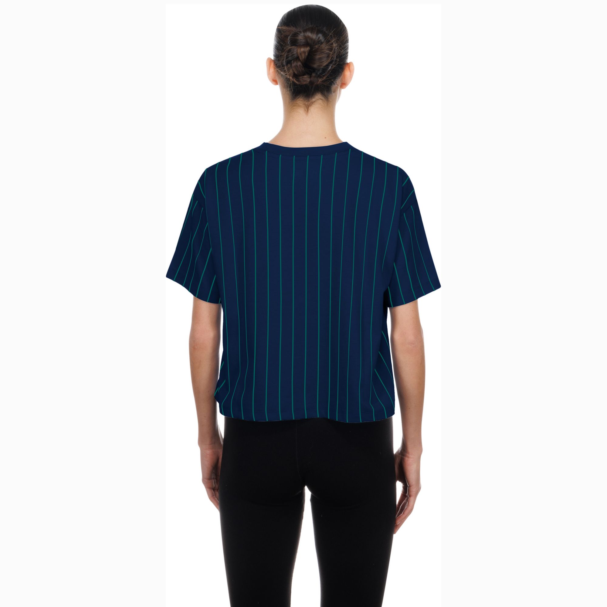 New Era Women's Seattle Mariners Navy Throwback T-Shirt product image