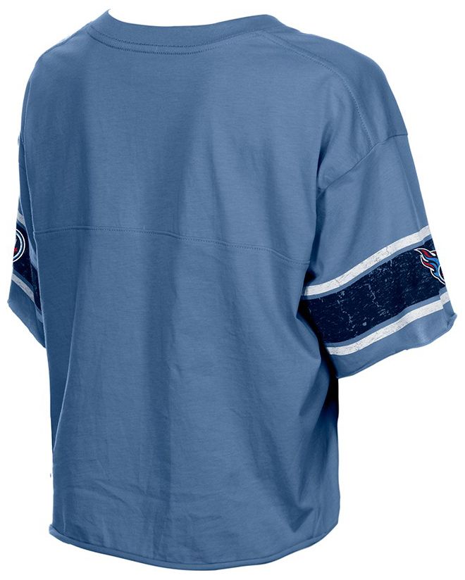 New Era Women's Tennessee Titans Blue Bubble Faded T-Shirt product image