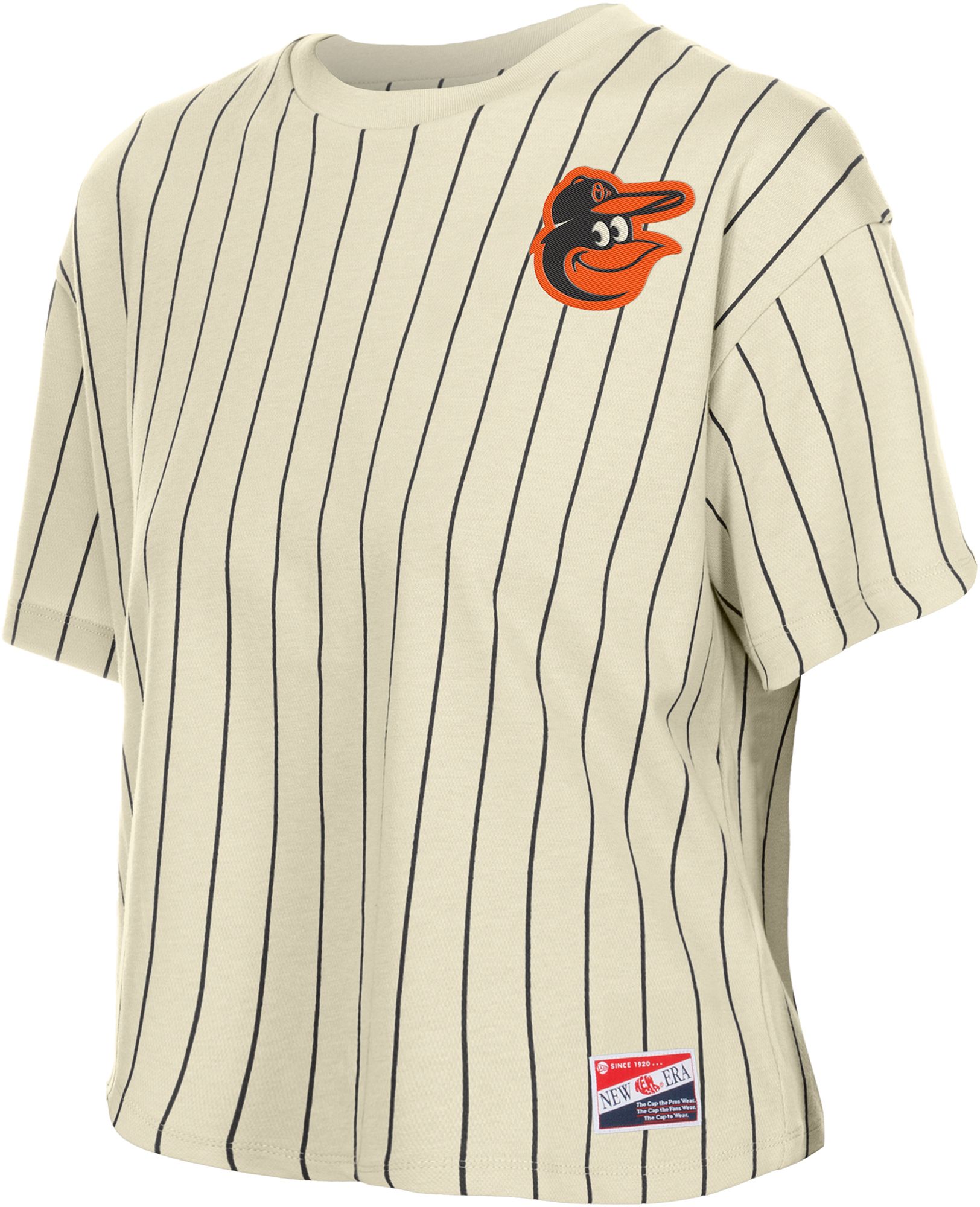 New Era Women's Baltimore Orioles White Throwback T-Shirt product image