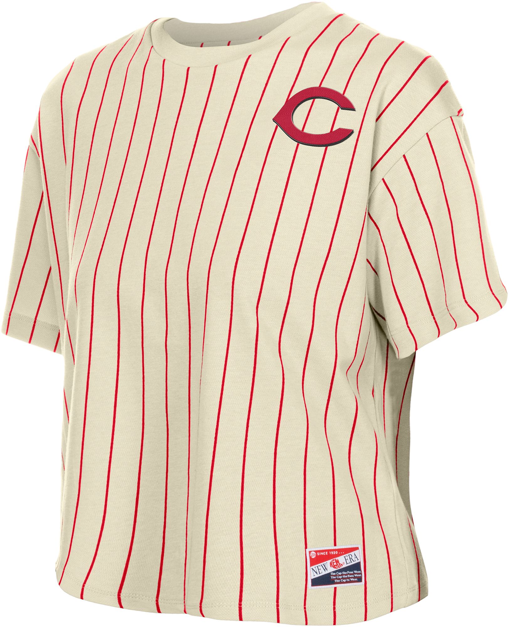 New Era Women's Cincinnati Reds White Throwback T-Shirt product image