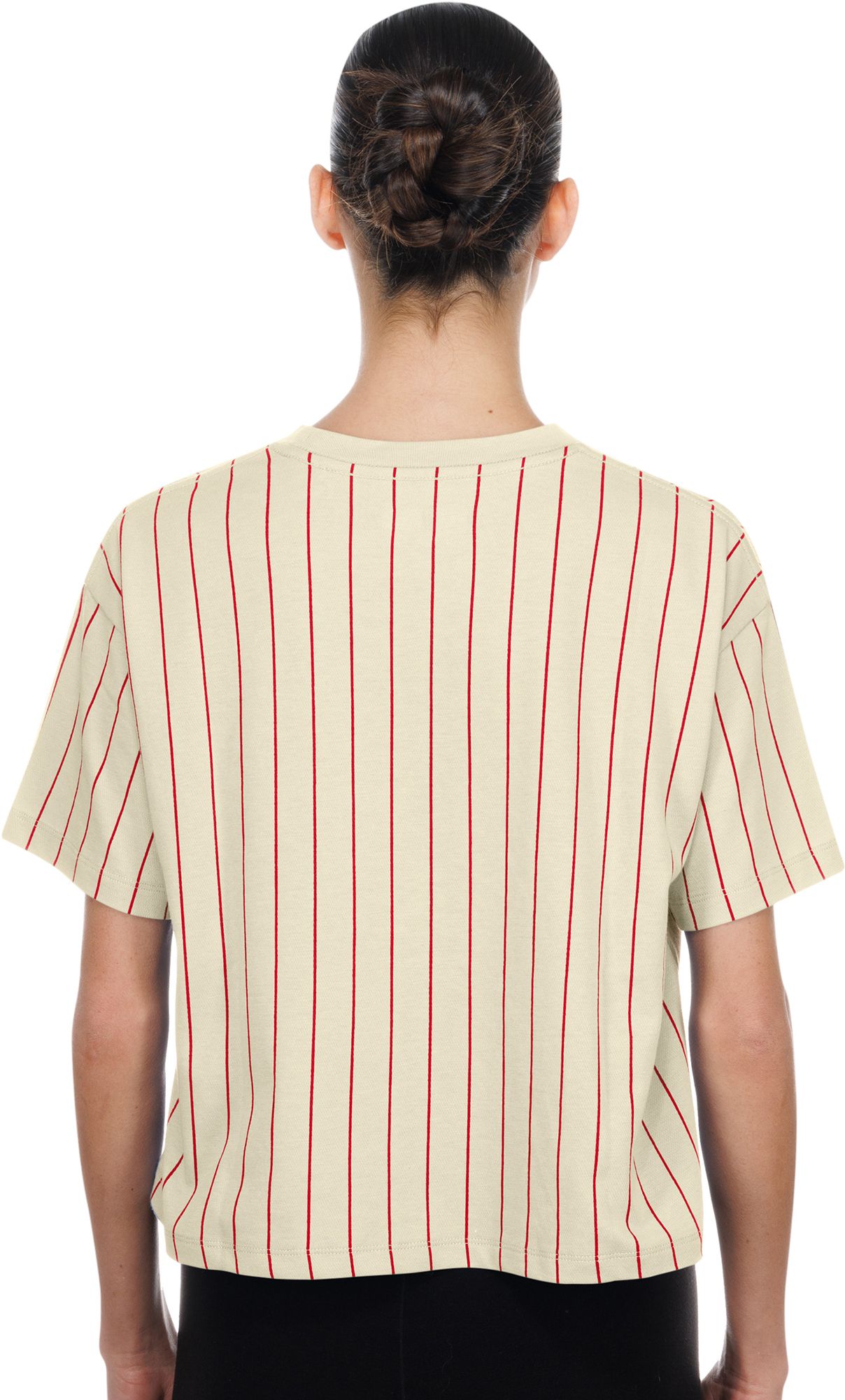 New Era Women's Philadelphia Phillies White Cotton Throwback T-Shirt product image