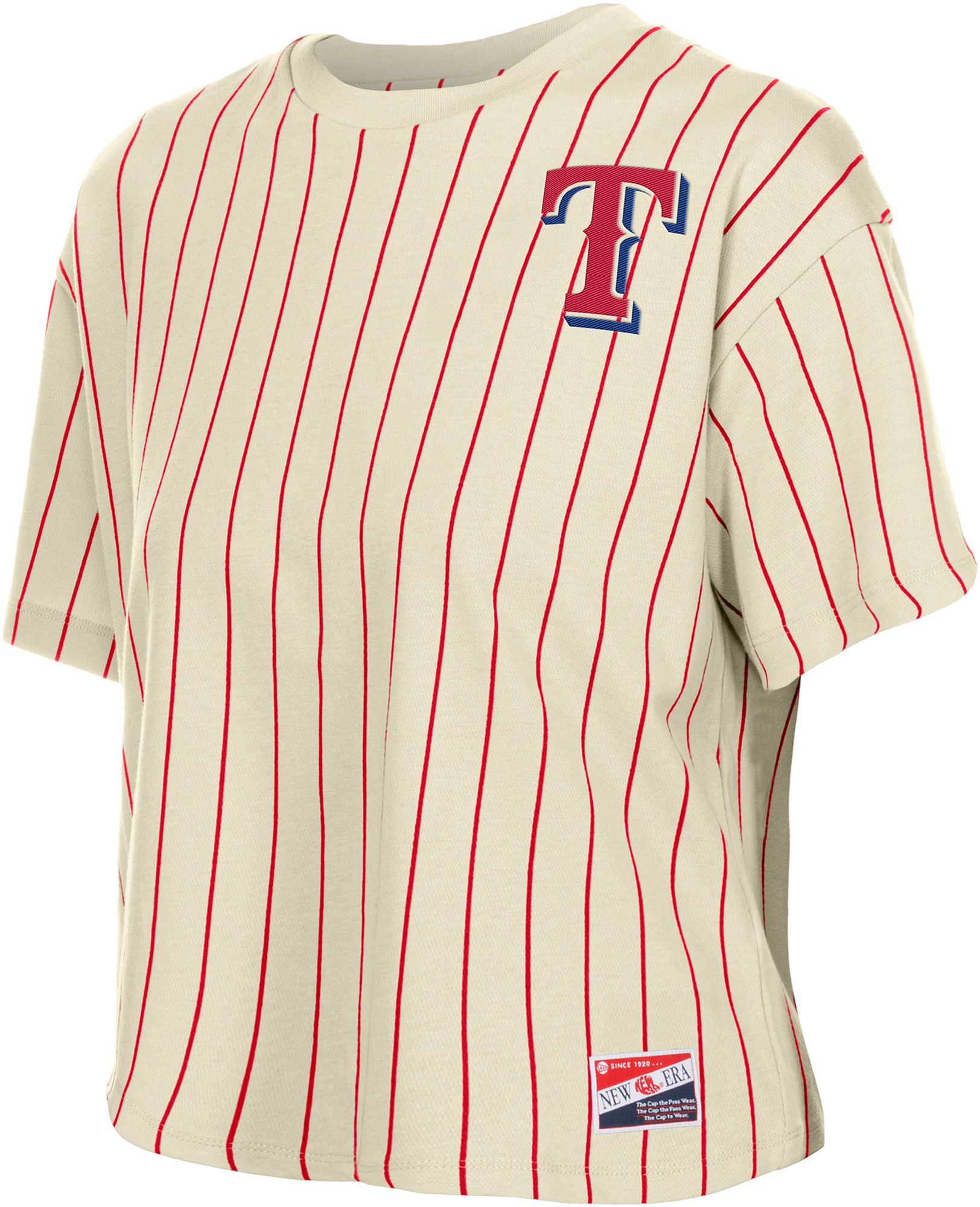 New Era Women's Texas Rangers White Throwback T-Shirt product image