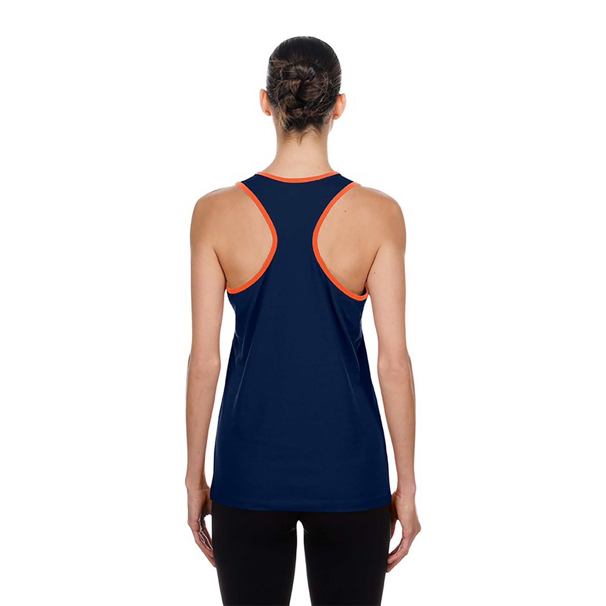New Era Women's Denver Broncos Navy Sequin Tank Top product image