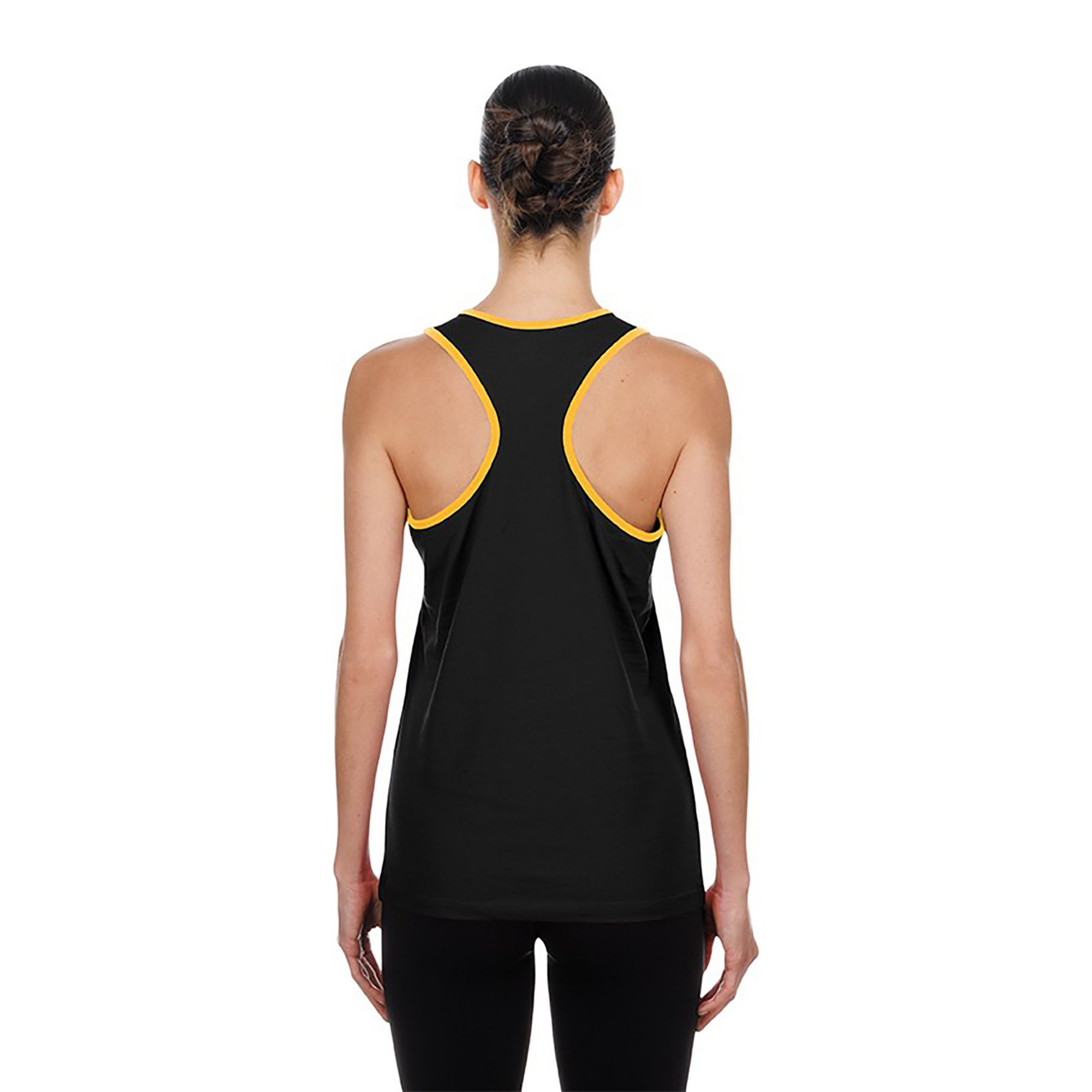 New Era Women's Pittsburgh Steelers Black Sequin Tank Top product image