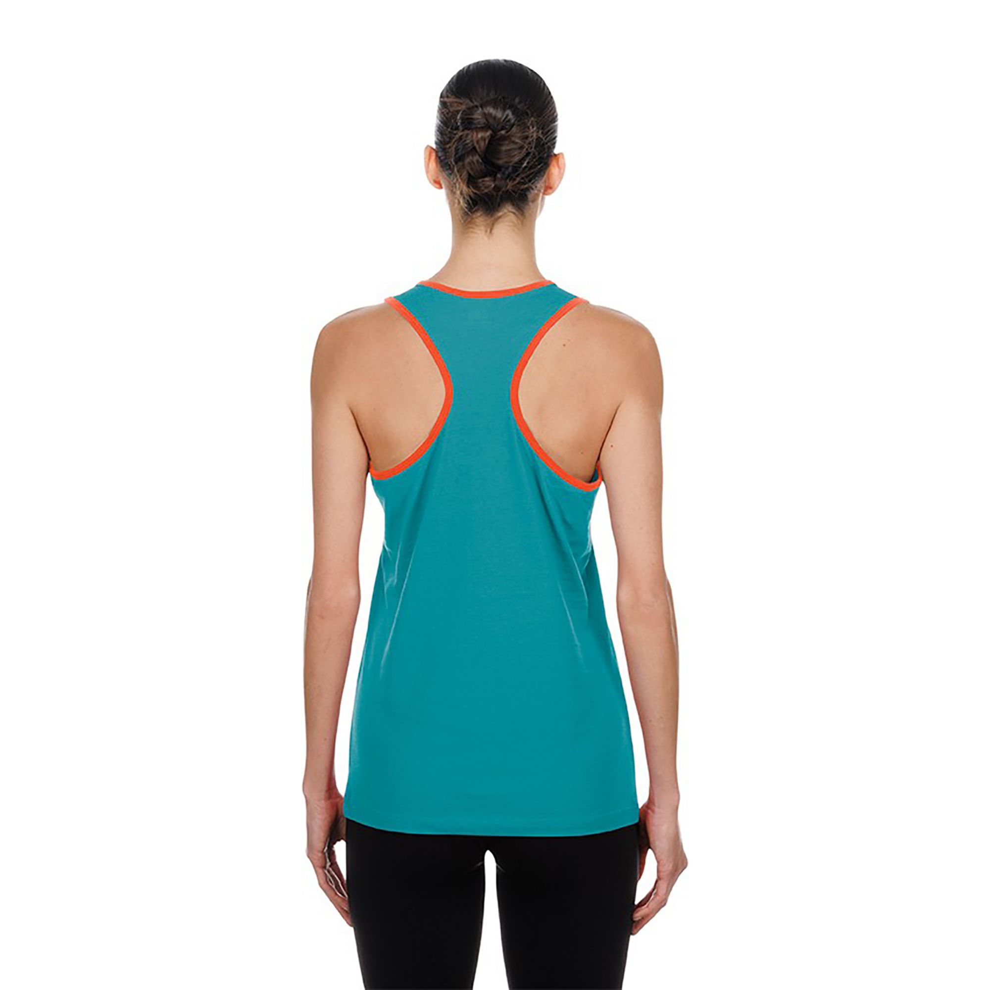 New Era Women's Miami Dolphins Turquoise Sequin Tank Top product image