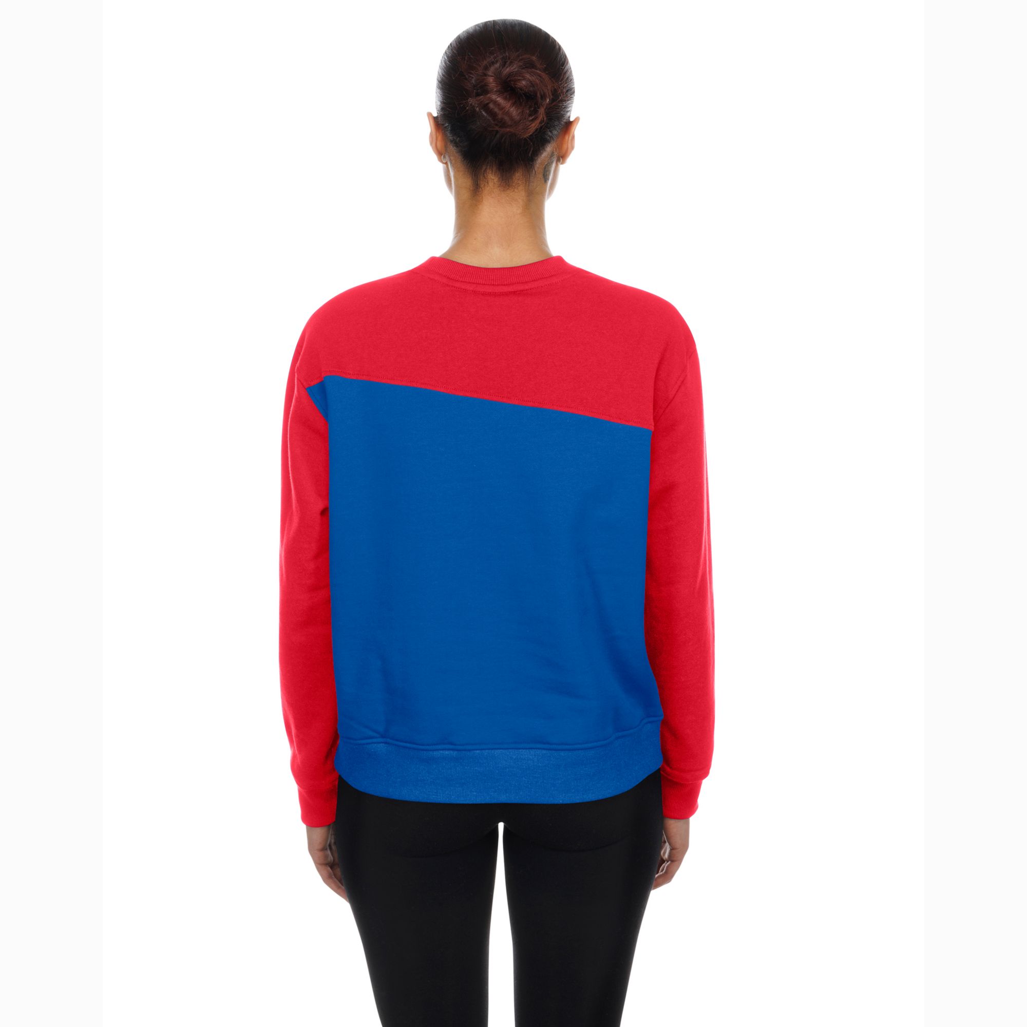 New Era Women's Chicago Cubs Blue Game Day Crewneck Sweatshirt product image