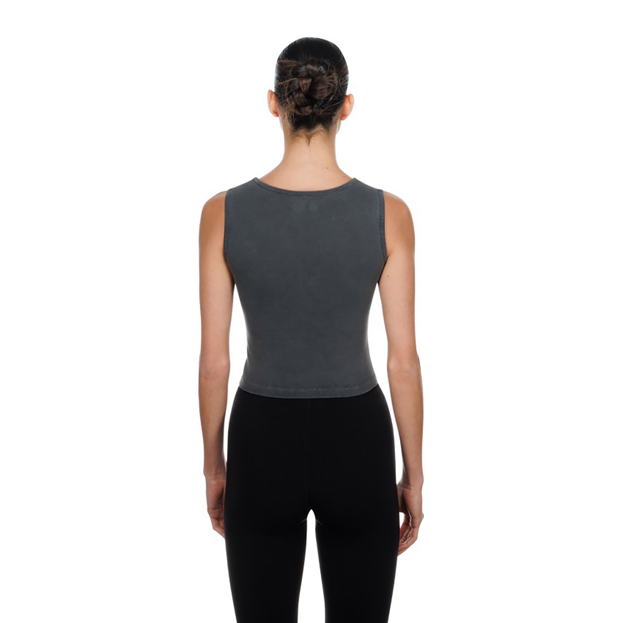 New Era Women's New England Patriots Grey Glitter Tank Top product image