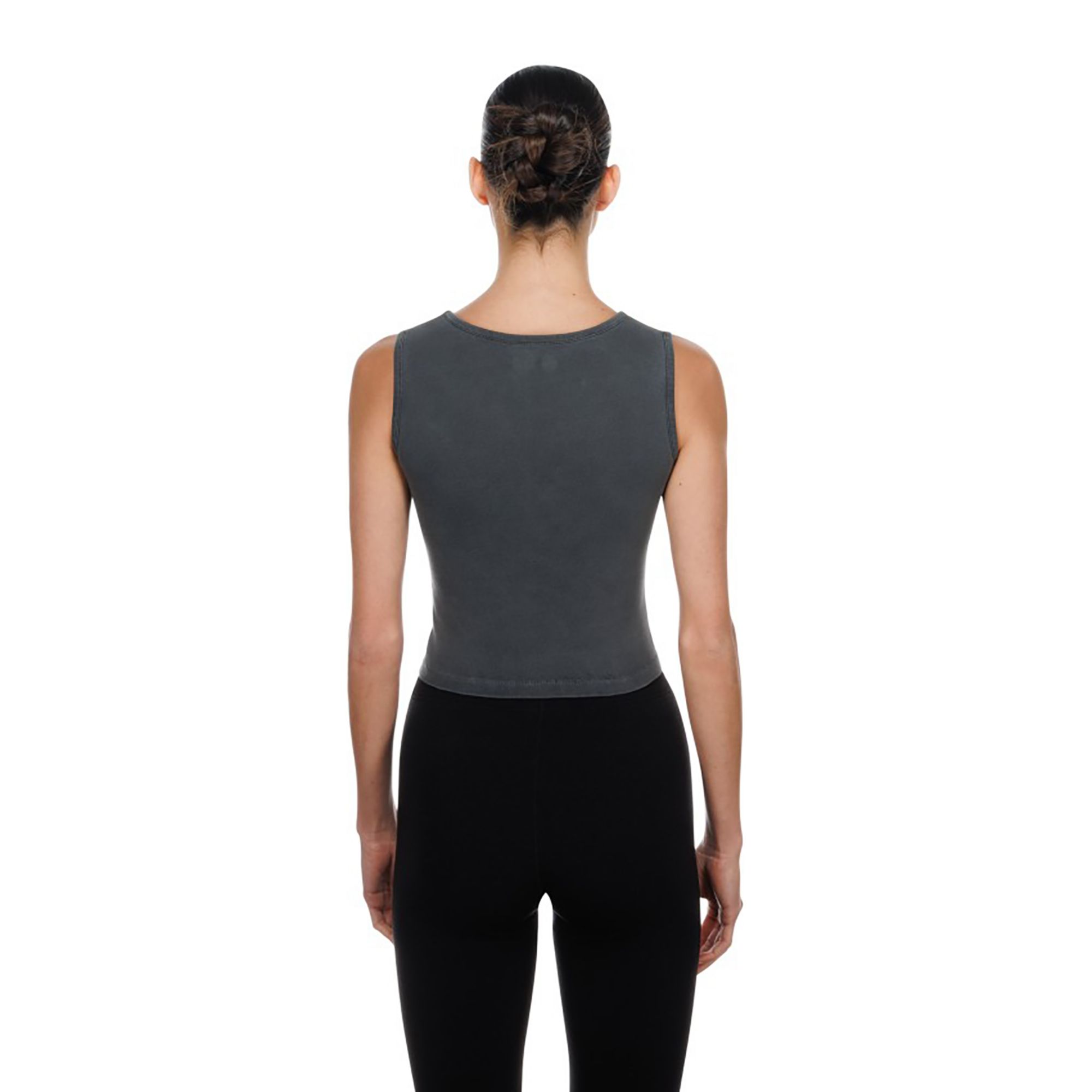 New Era Women's Pittsburgh Steelers Grey Glitter Tank Top product image
