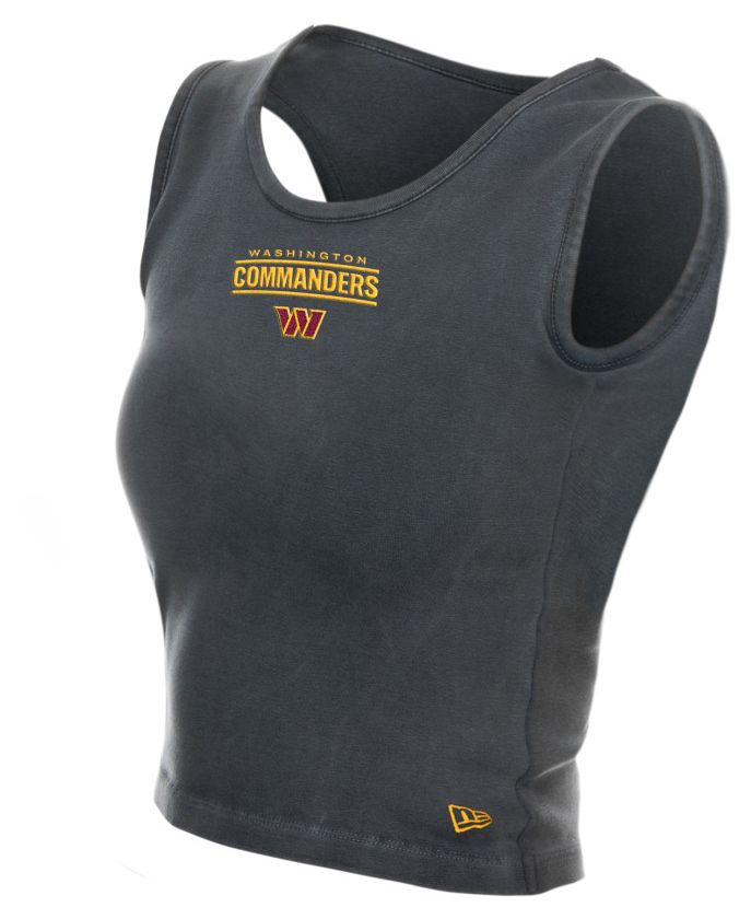 New Era Women's Washington Commanders Grey Glitter Tank Top product image