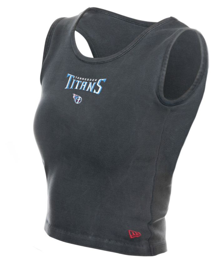 New Era Women's Tennessee Titans Grey Glitter Tank Top product image