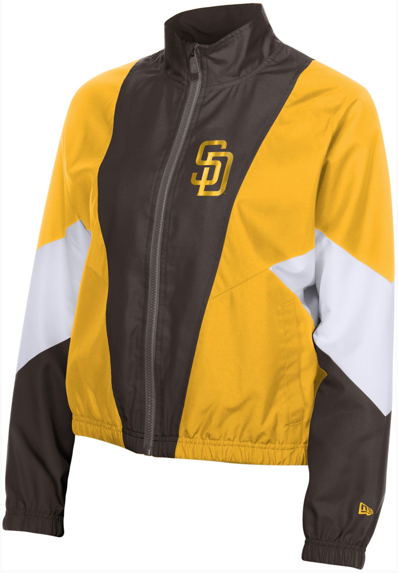 New Era Women's San Diego Padres Brown Leisure Track Jacket product image