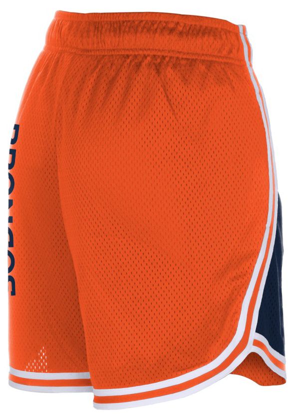 New Era Women's Denver Broncos Navy Mesh Shorts product image
