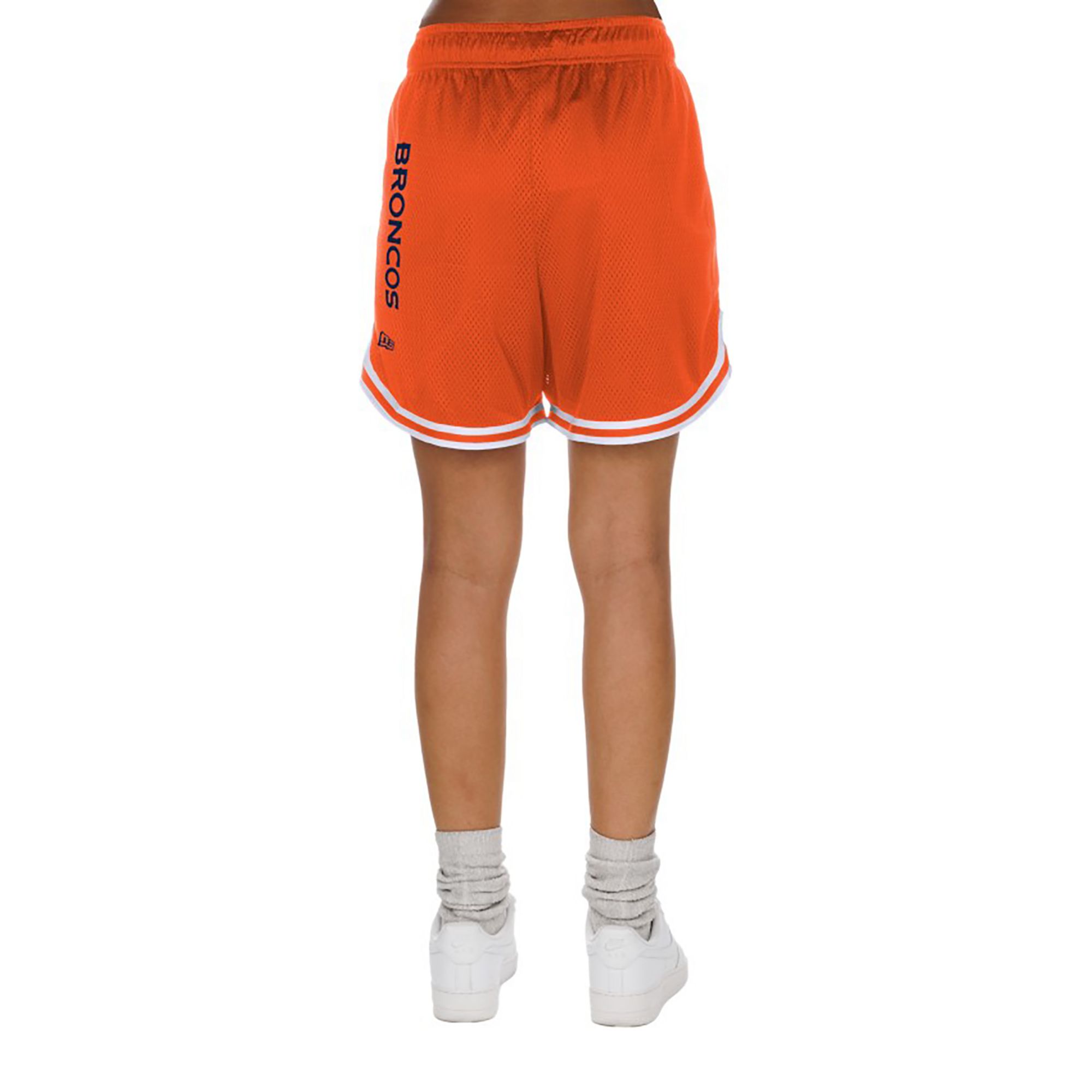 New Era Women's Denver Broncos Navy Mesh Shorts product image