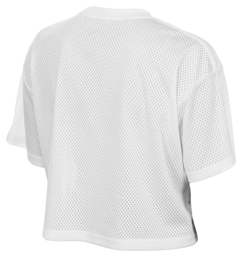 New Era Women's Miami Dolphins White Mesh Boxy T-Shirt product image