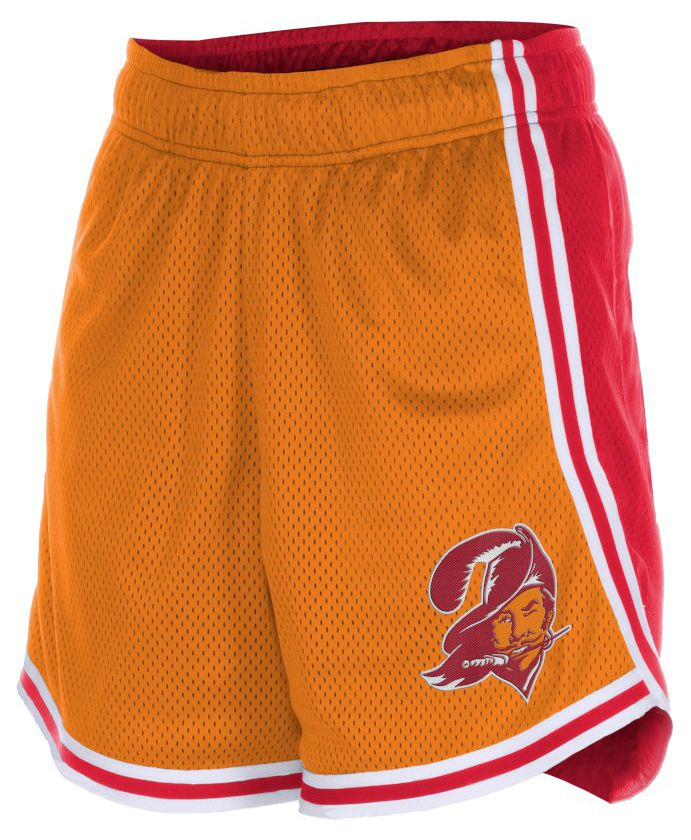 New Era Women's Tampa Bay Buccaneers Orange Mesh Shorts product image