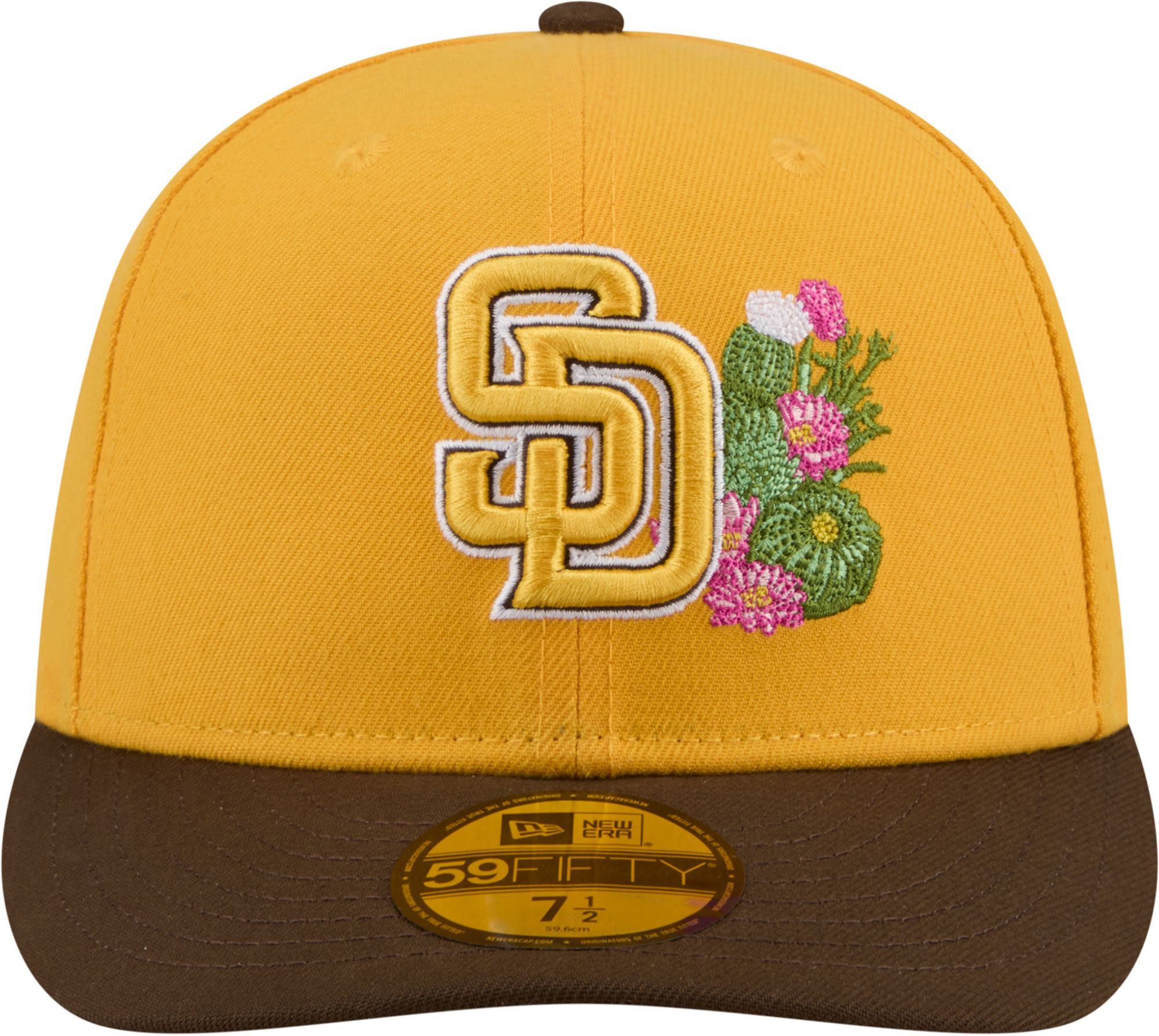 New Era Adult San Diego Padres Yellow 59Fifty 2026 Spring Training Fitted Hat product image
