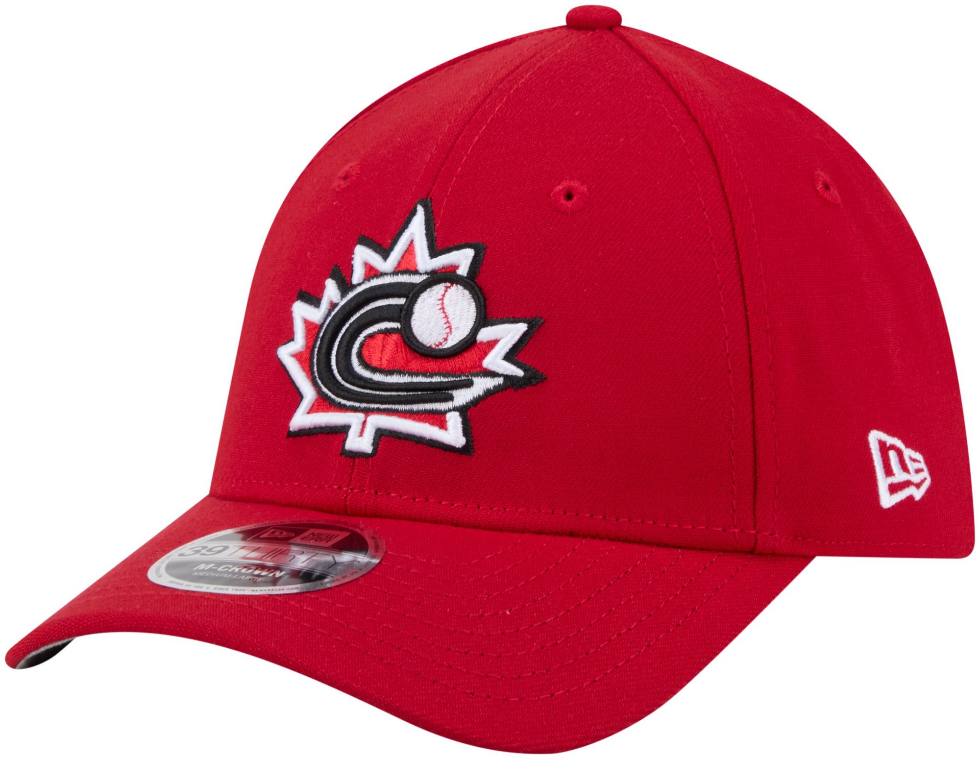 New Era Adult World Baseball Classic 2026 Canada Logo 39Thirty Fitted Hat product image
