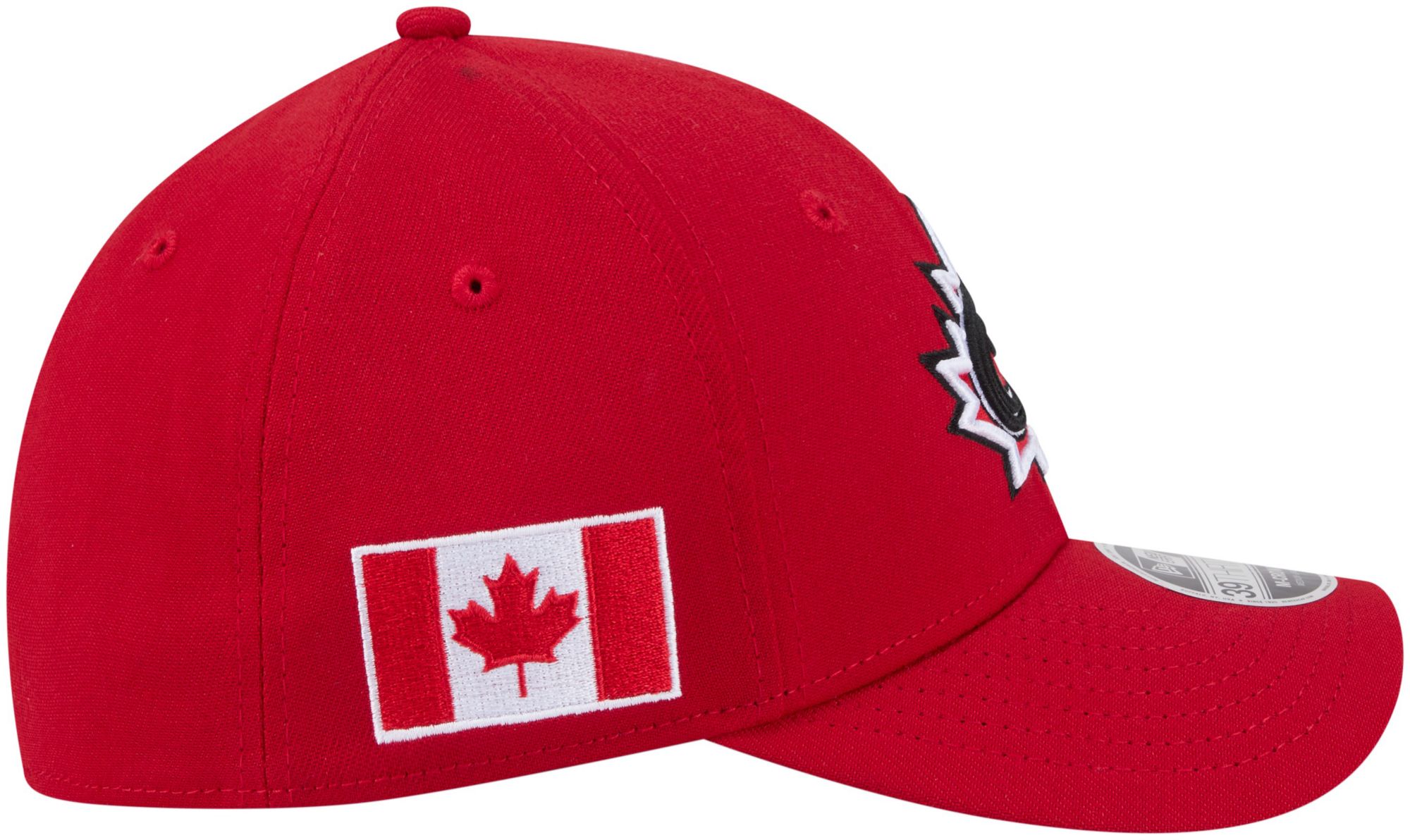 New Era Adult World Baseball Classic 2026 Canada Logo 39Thirty Fitted Hat product image