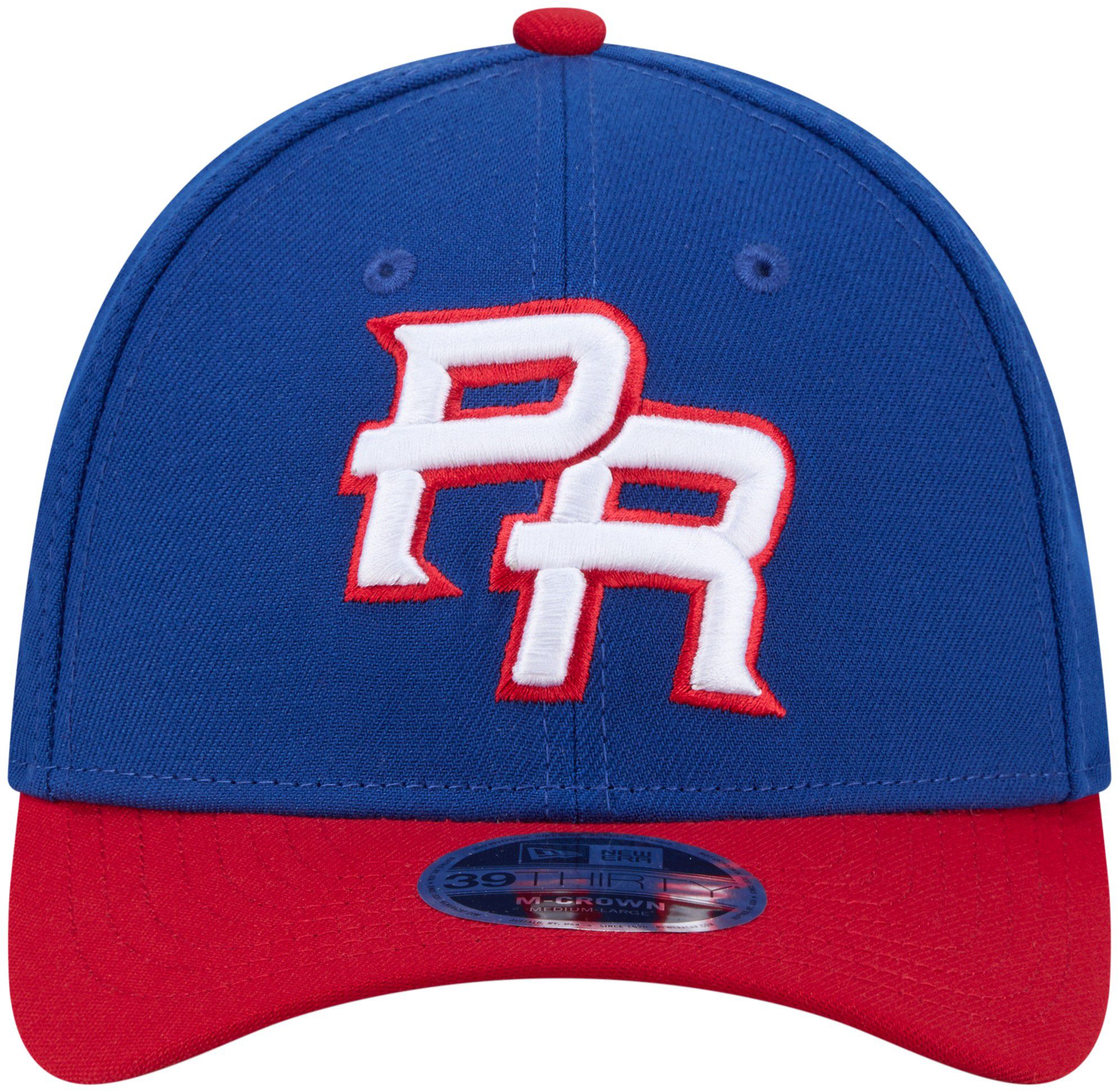 New Era Adult World Baseball Classic 2026 Puerto Rico Logo 39Thirty Fitted Hat product image