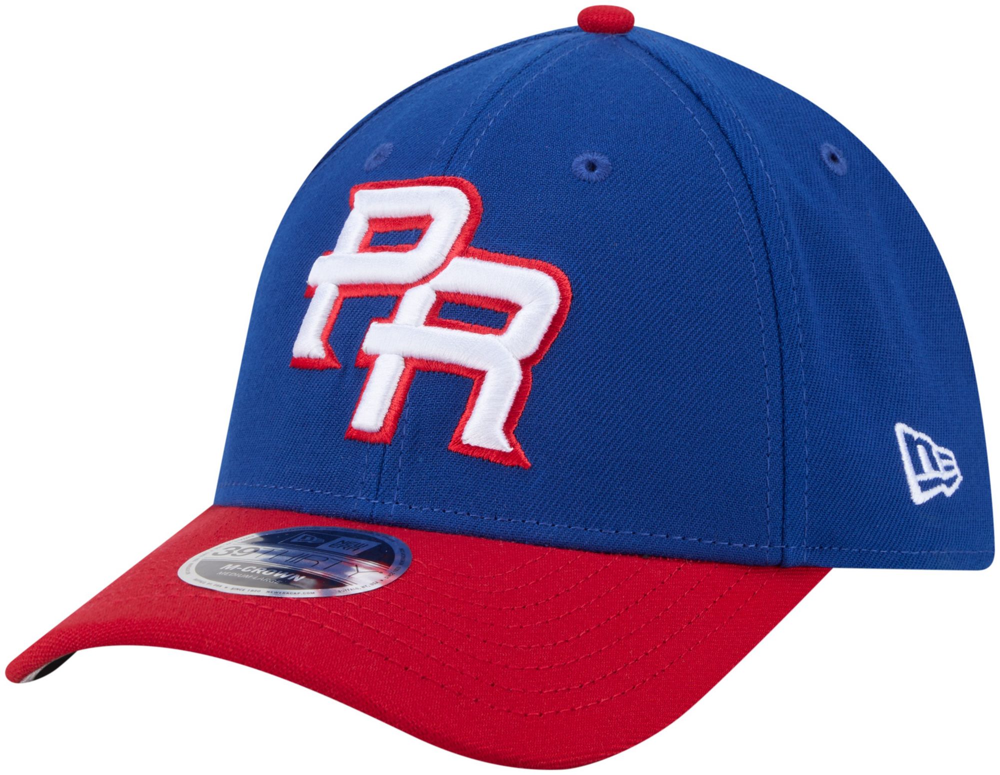New Era Adult World Baseball Classic 2026 Puerto Rico Logo 39Thirty Fitted Hat product image