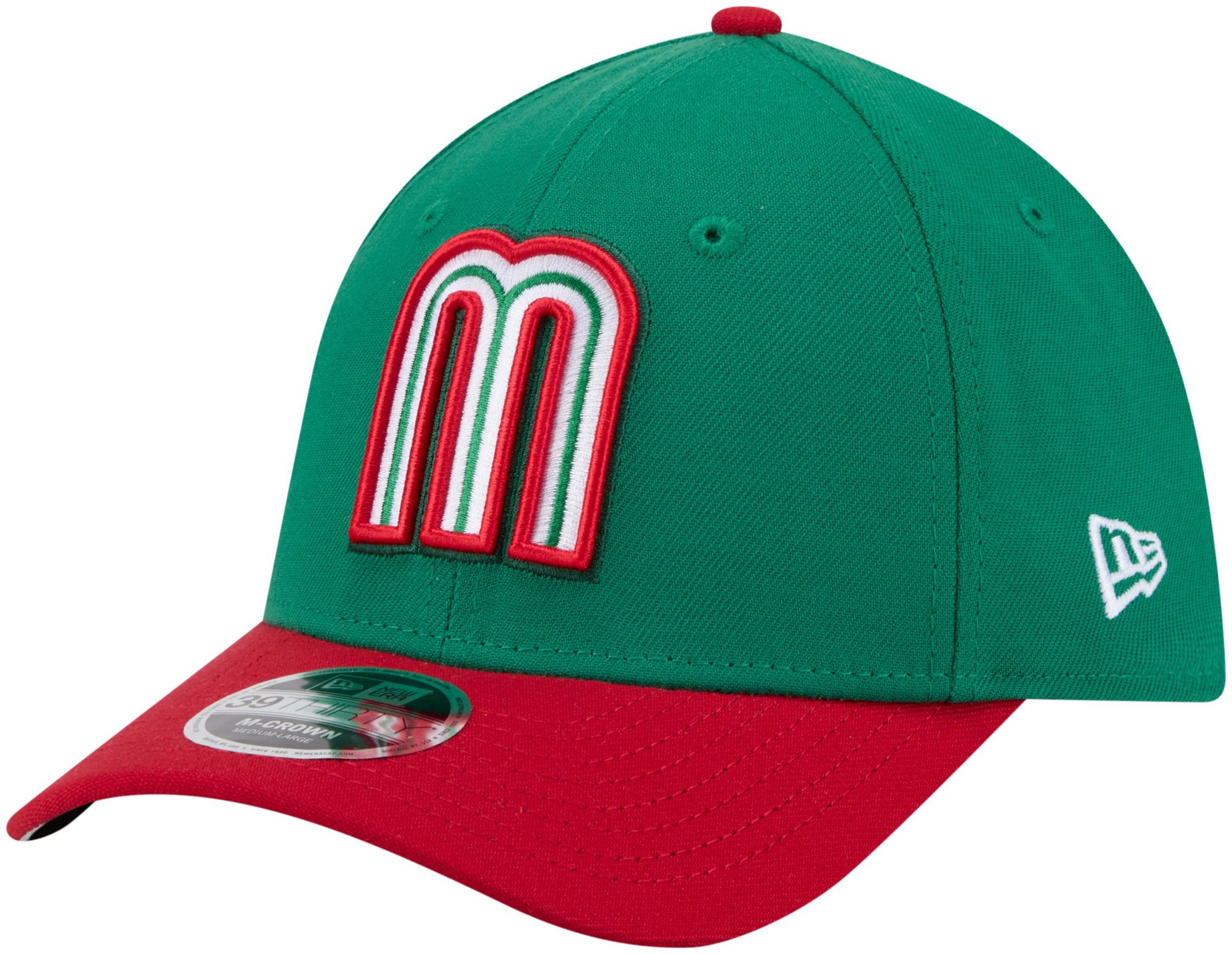 New Era Adult World Baseball Classic 2026 Mexico Logo 39Thirty Fitted Hat product image