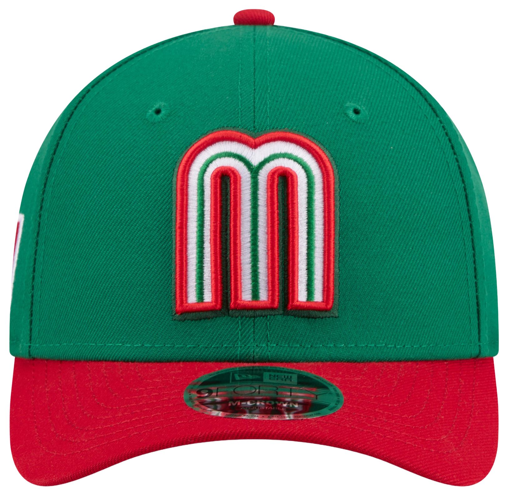 New Era Youth World Baseball Classic 2026 Mexico Logo 9Forty Adjustable Hat product image