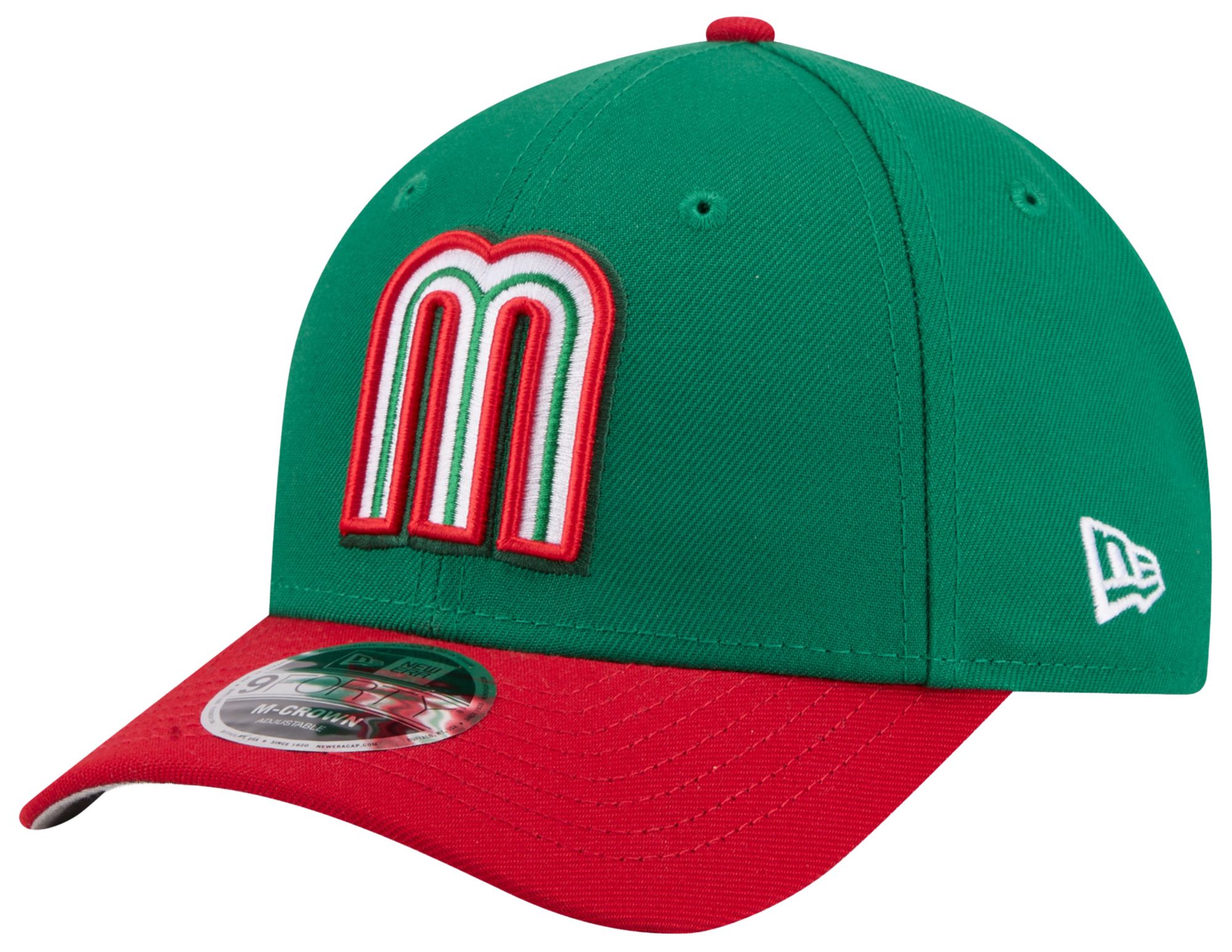 New Era Youth World Baseball Classic 2026 Mexico Logo 9Forty Adjustable Hat product image