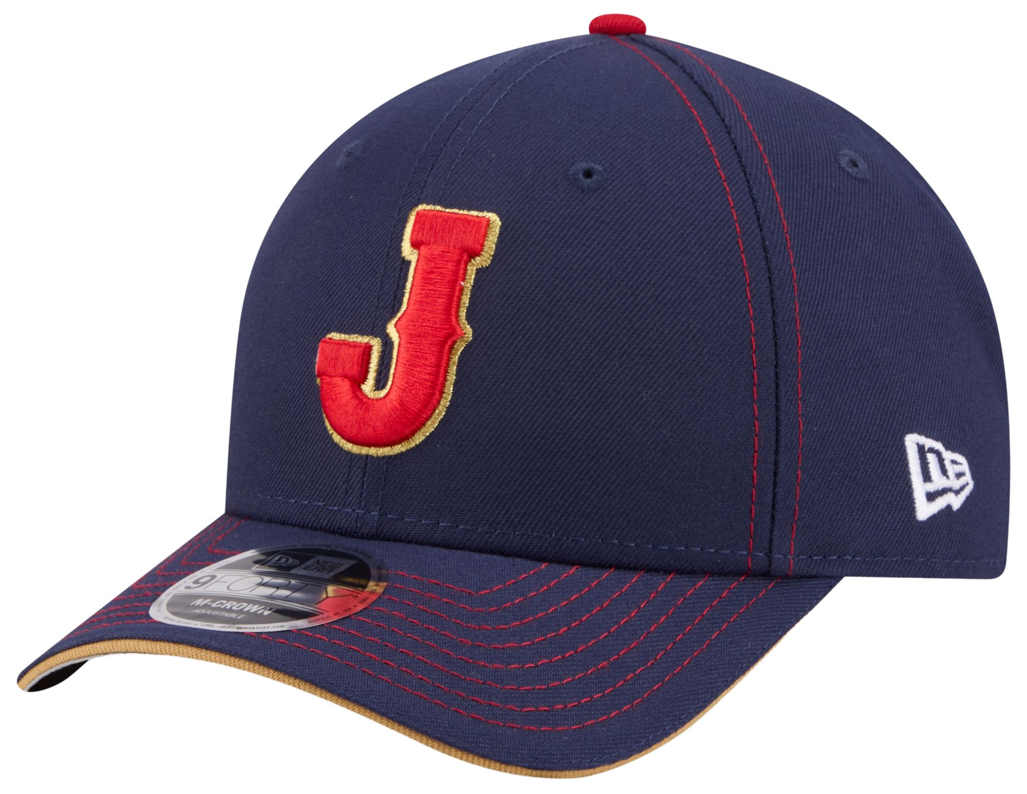 New Era Youth World Baseball Classic 2026 Japan Logo 9Forty Adjustable Hat product image