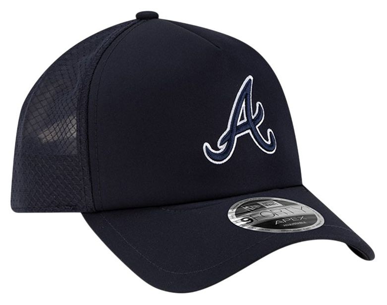 New Era Adult Atlanta Braves Navy Batting Practice Apex 9Forty Adjustable Hat product image