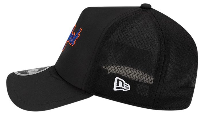 New Era Adult New York Mets Black Batting Practice Apex 9Forty Adjustable Hat product image