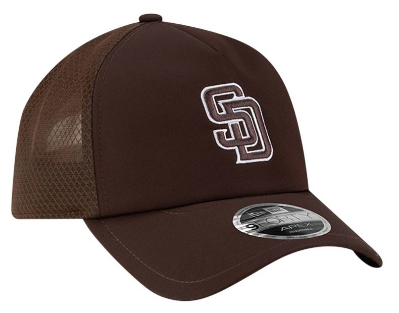 New Era Adult San Diego Padres Brown Batting Practice Apex 9Forty Adjustable Hat product image