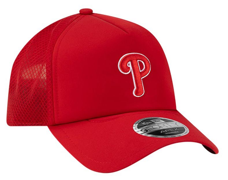 New Era Adult Philadelphia Phillies Red Batting Practice Apex 9Forty Adjustable Hat product image