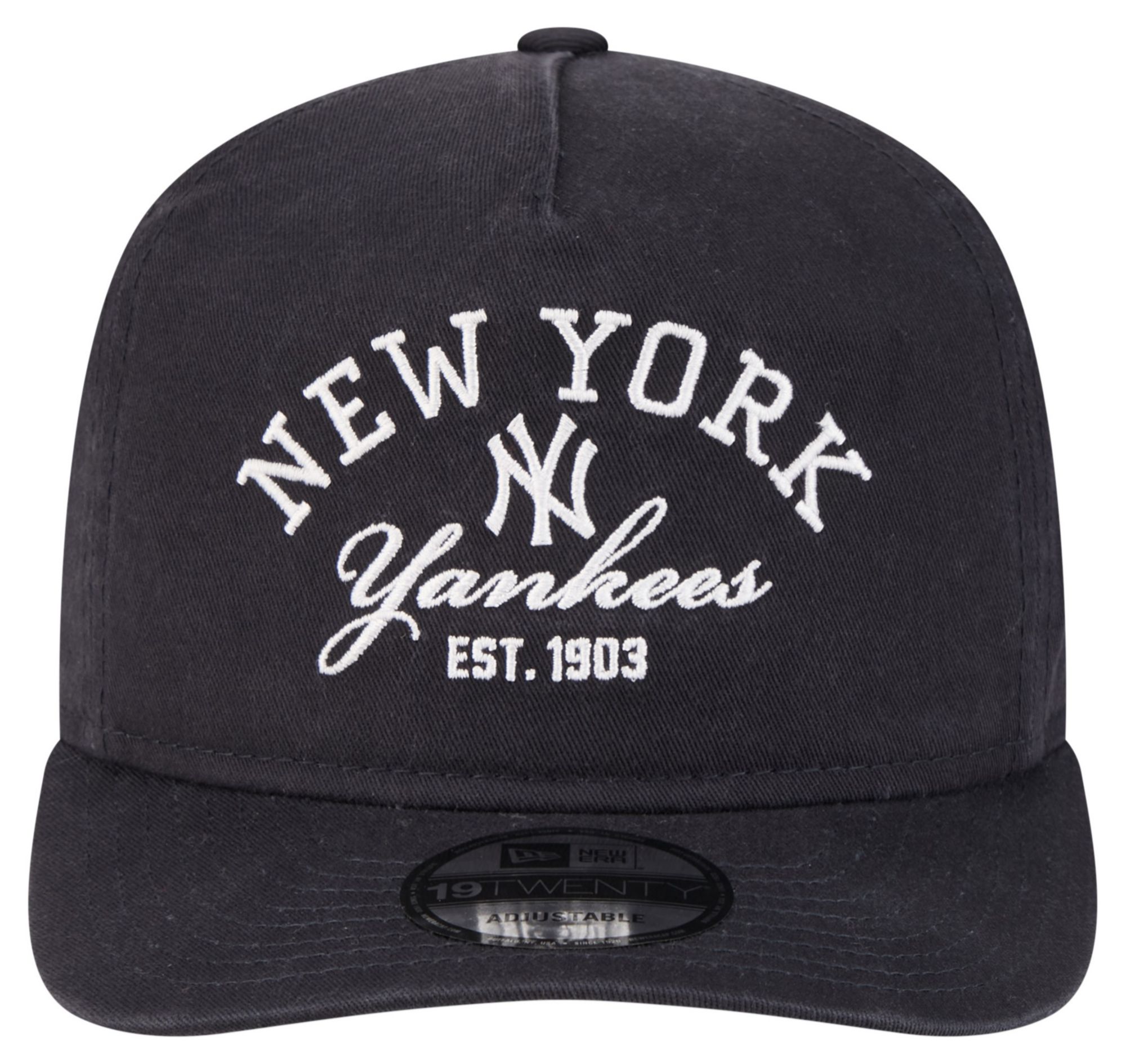 New Era Adult New York Yankees Navy 19Twenty Stacked Adjustable Hat product image