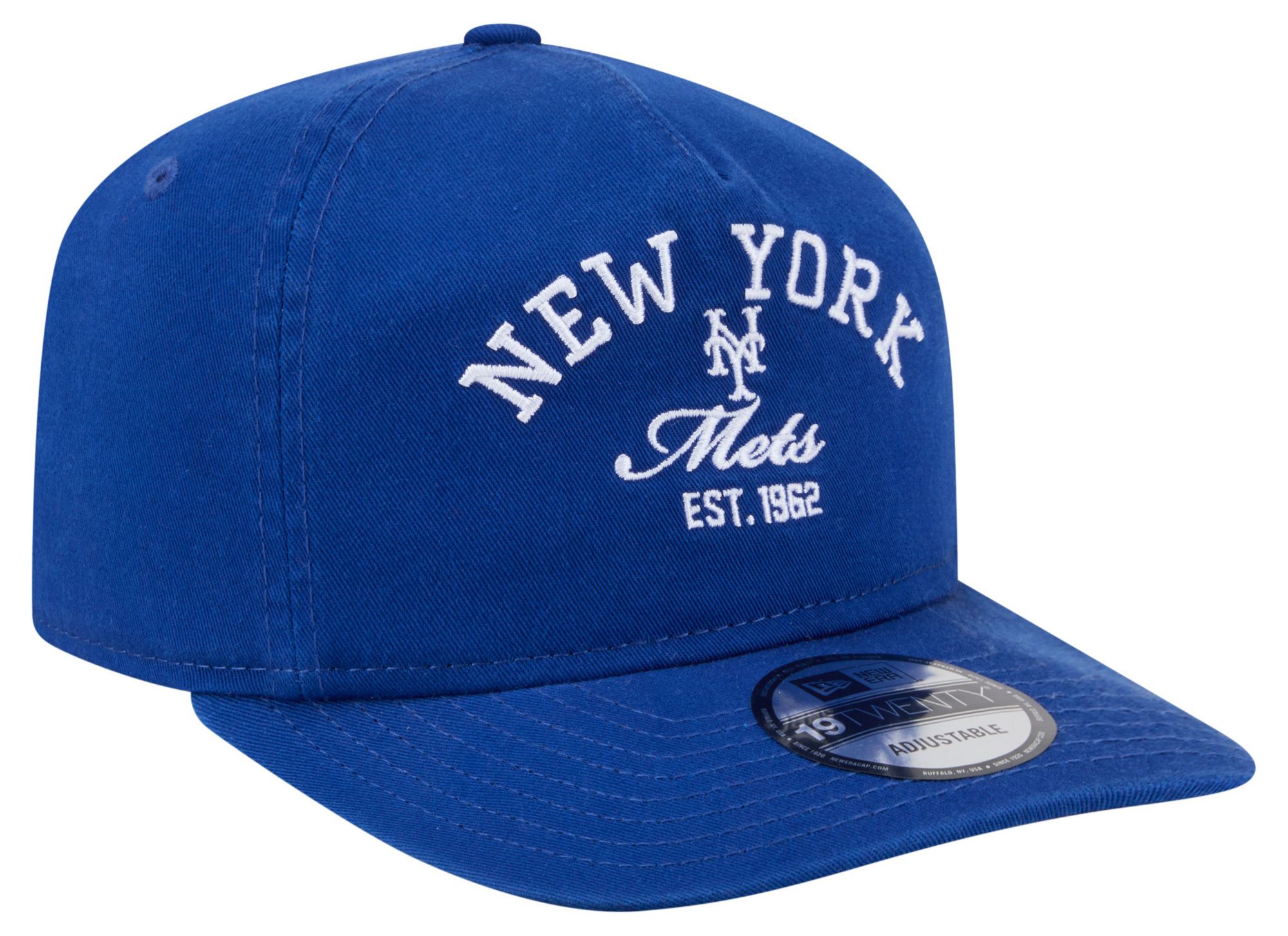 New Era Adult New York Mets Blue 19Twenty Stacked Adjustable Hat product image
