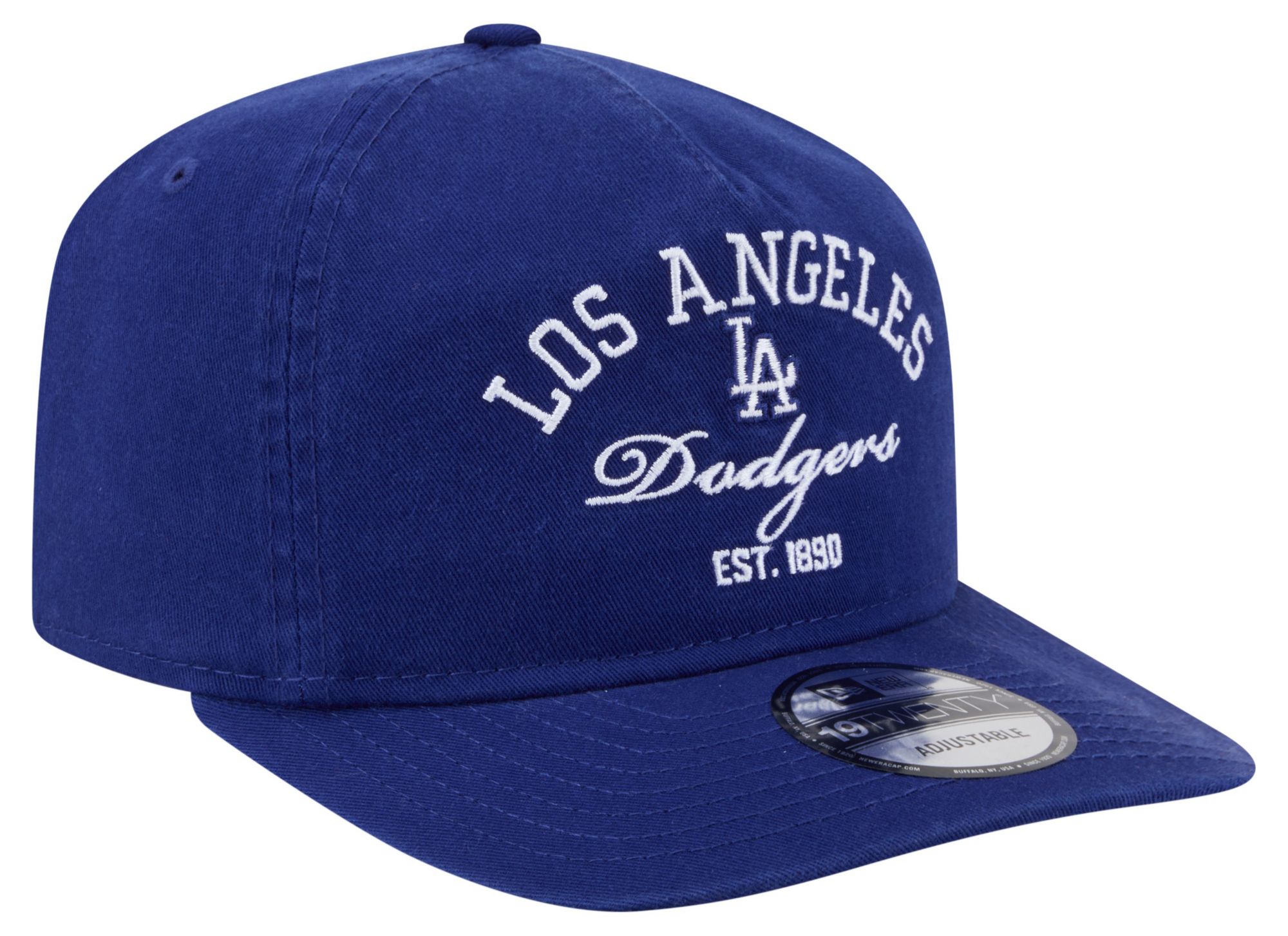 New Era Adult Los Angeles Dodgers Blue 19Twenty Stacked Adjustable Hat product image
