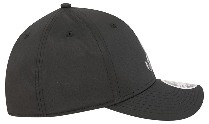 New Era Adult Atlanta Braves Black Metallic 39Thirty Stretch Fit Hat product image