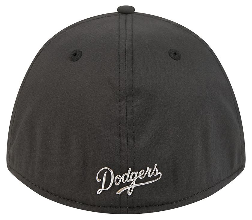 New Era Adult Los Angeles Dodgers Black Metallic 39Thirty Stretch Fit Hat product image
