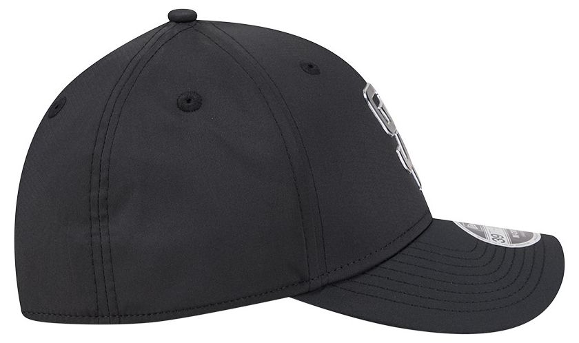 New Era Adult San Diego Padres Black Metallic 39Thirty Stretch Fit Hat product image