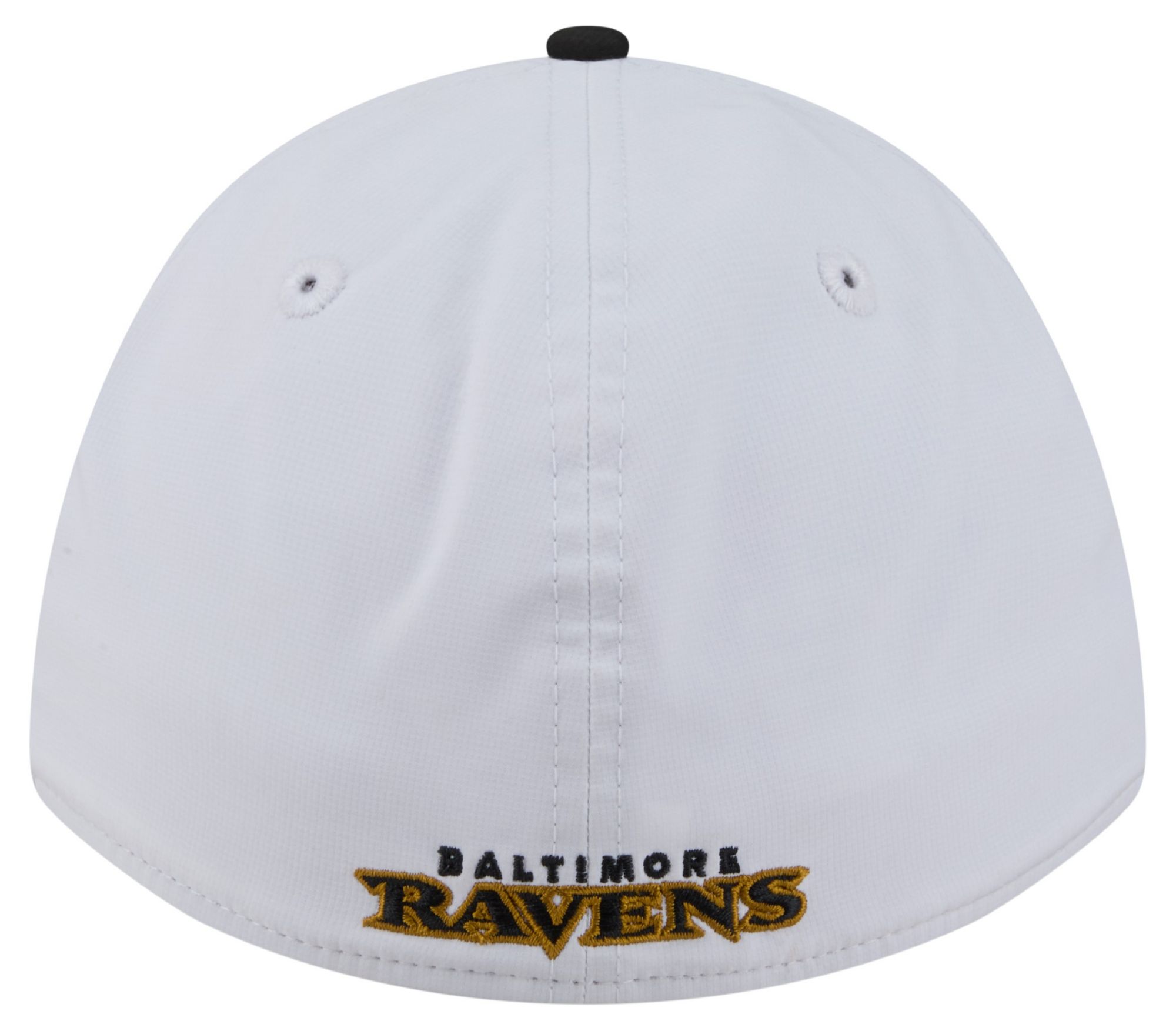 New Era Adult Baltimore Ravens White A-Frame Patch 39Thirty Stretch Fit Hat product image