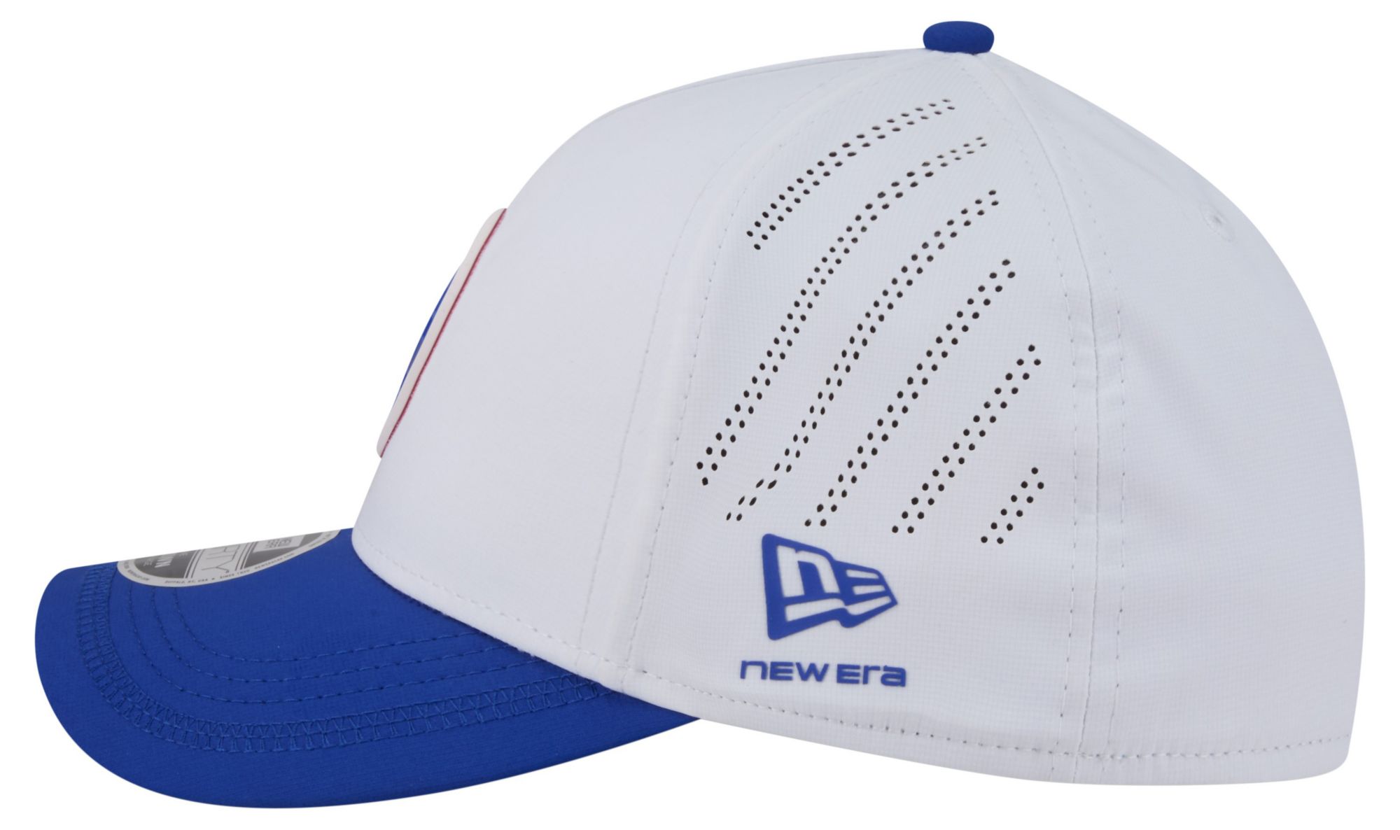 New Era Adult Buffalo Bills White A-Frame Patch 39Thirty Stretch Fit Hat product image