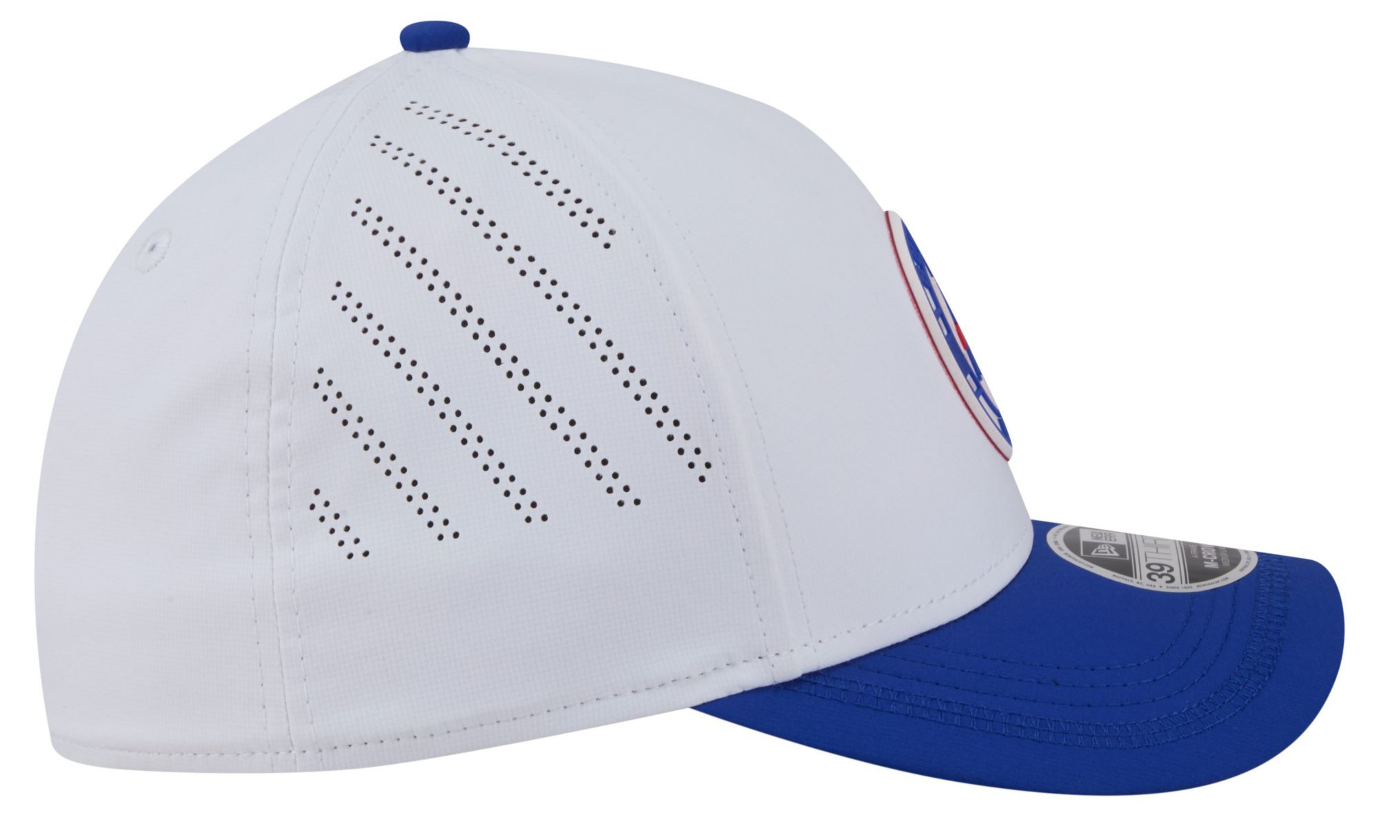 New Era Adult Buffalo Bills White A-Frame Patch 39Thirty Stretch Fit Hat product image