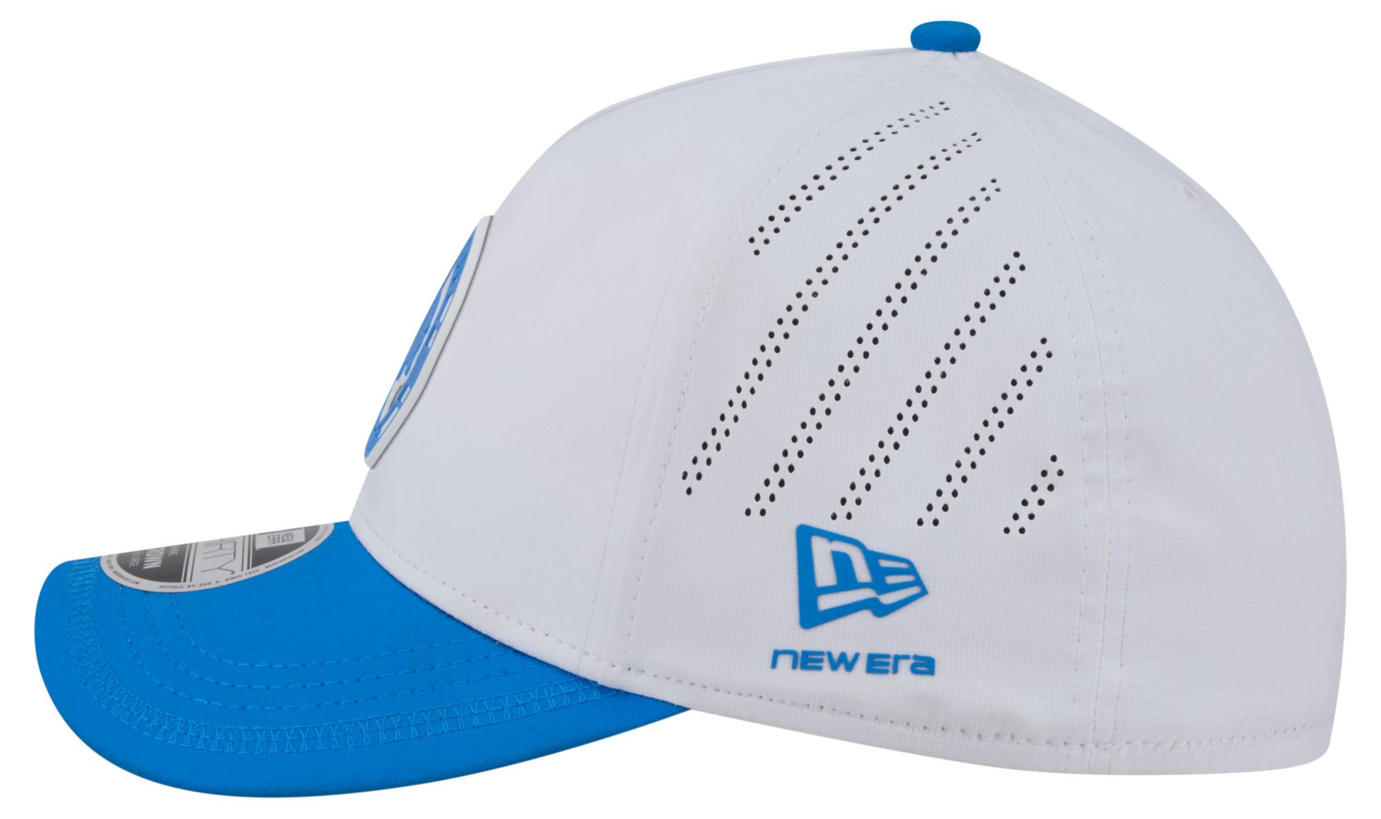 New Era Adult Detroit Lions White A-Frame Patch 39Thirty Stretch Fit Hat product image