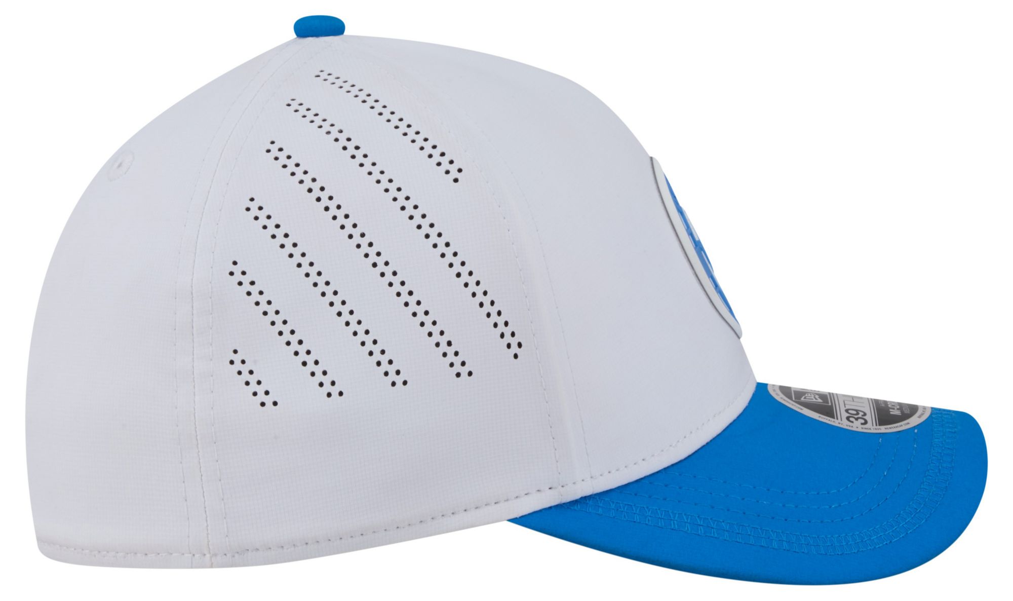 New Era Adult Detroit Lions White A-Frame Patch 39Thirty Stretch Fit Hat product image